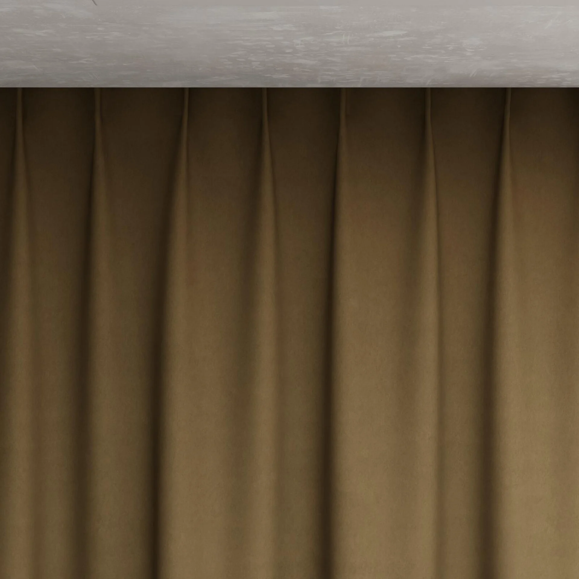 Top view of Lech Biscuit, pinch pleat