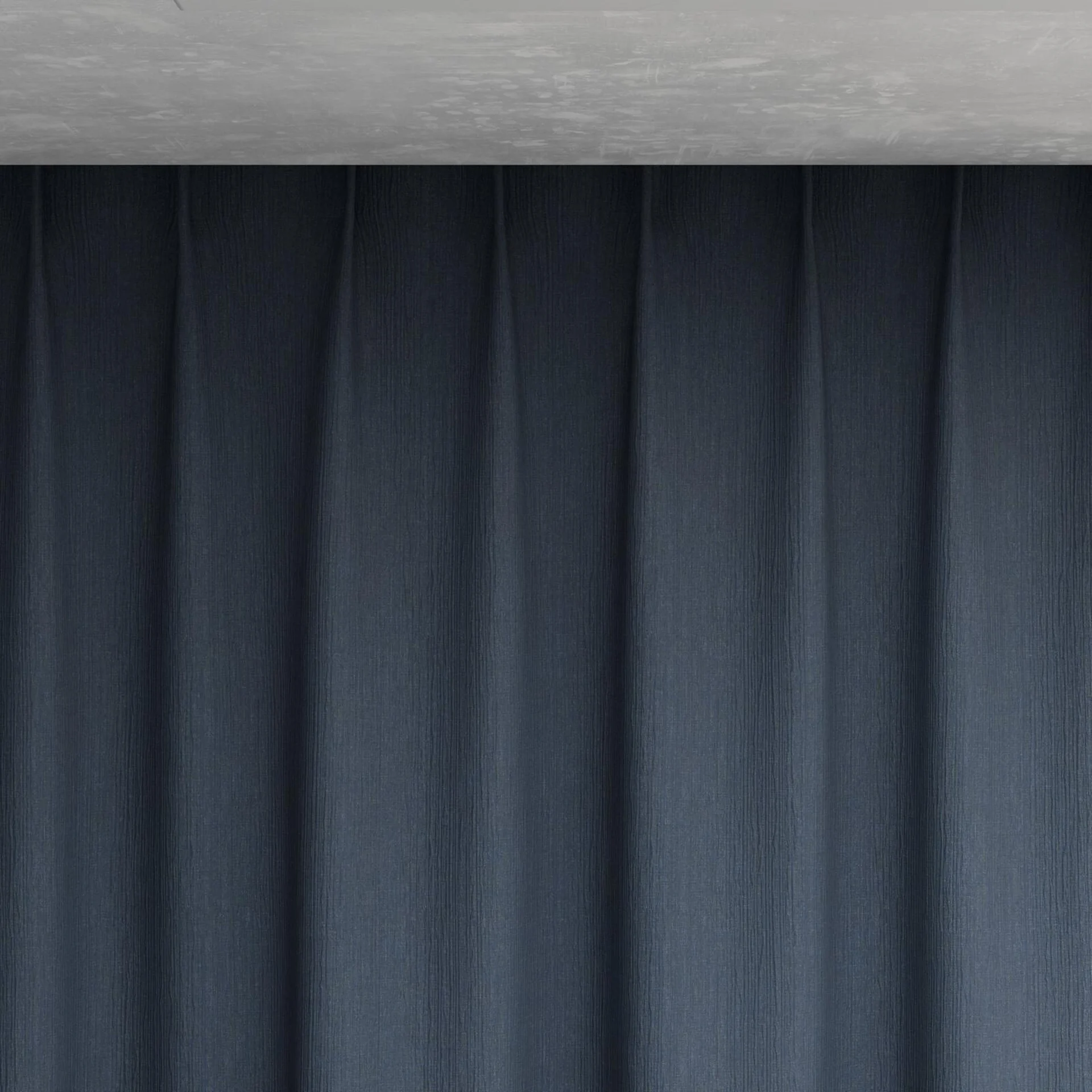 Top view of Northstar Denim, pinch pleat