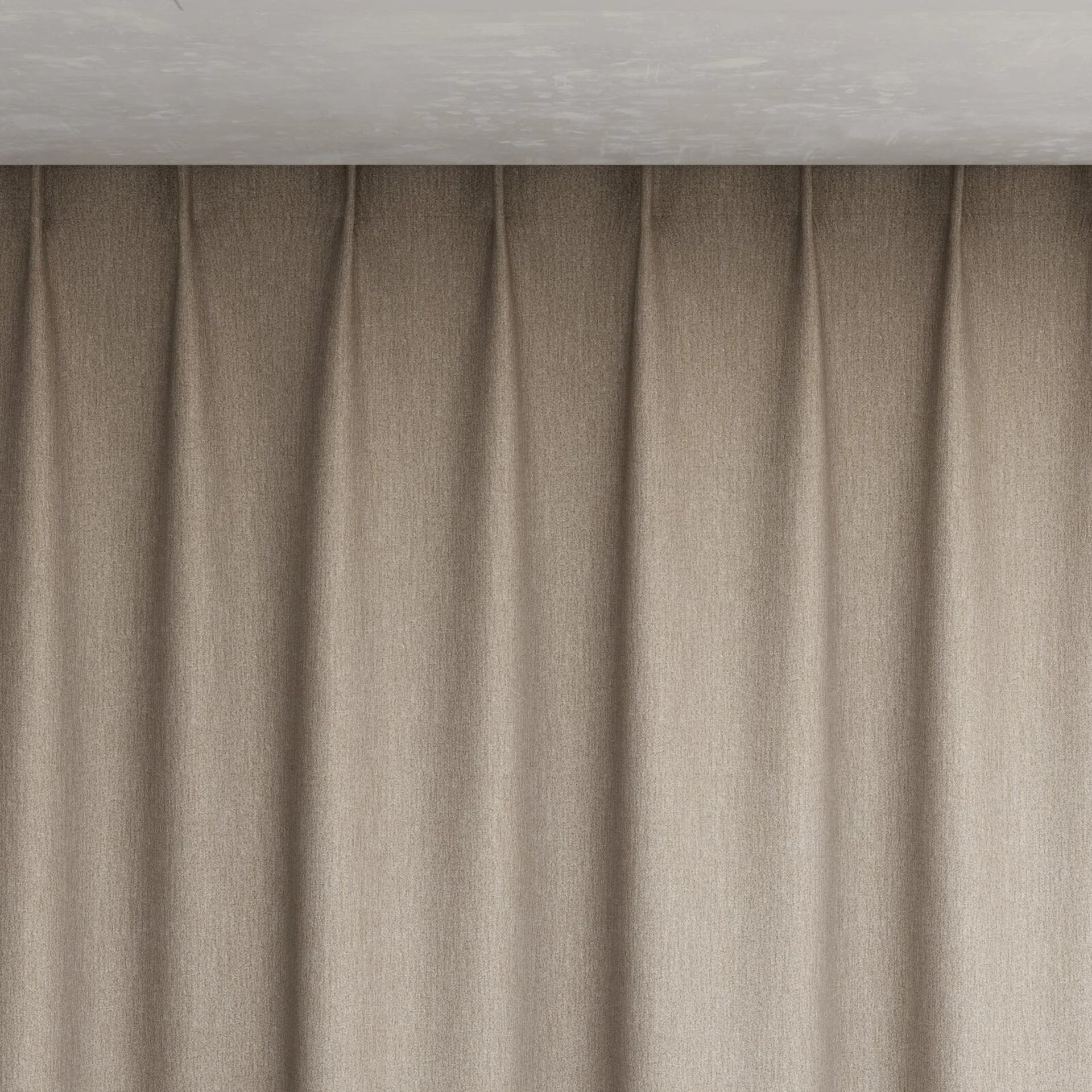 Top view of Re-New Stone, pinch pleat