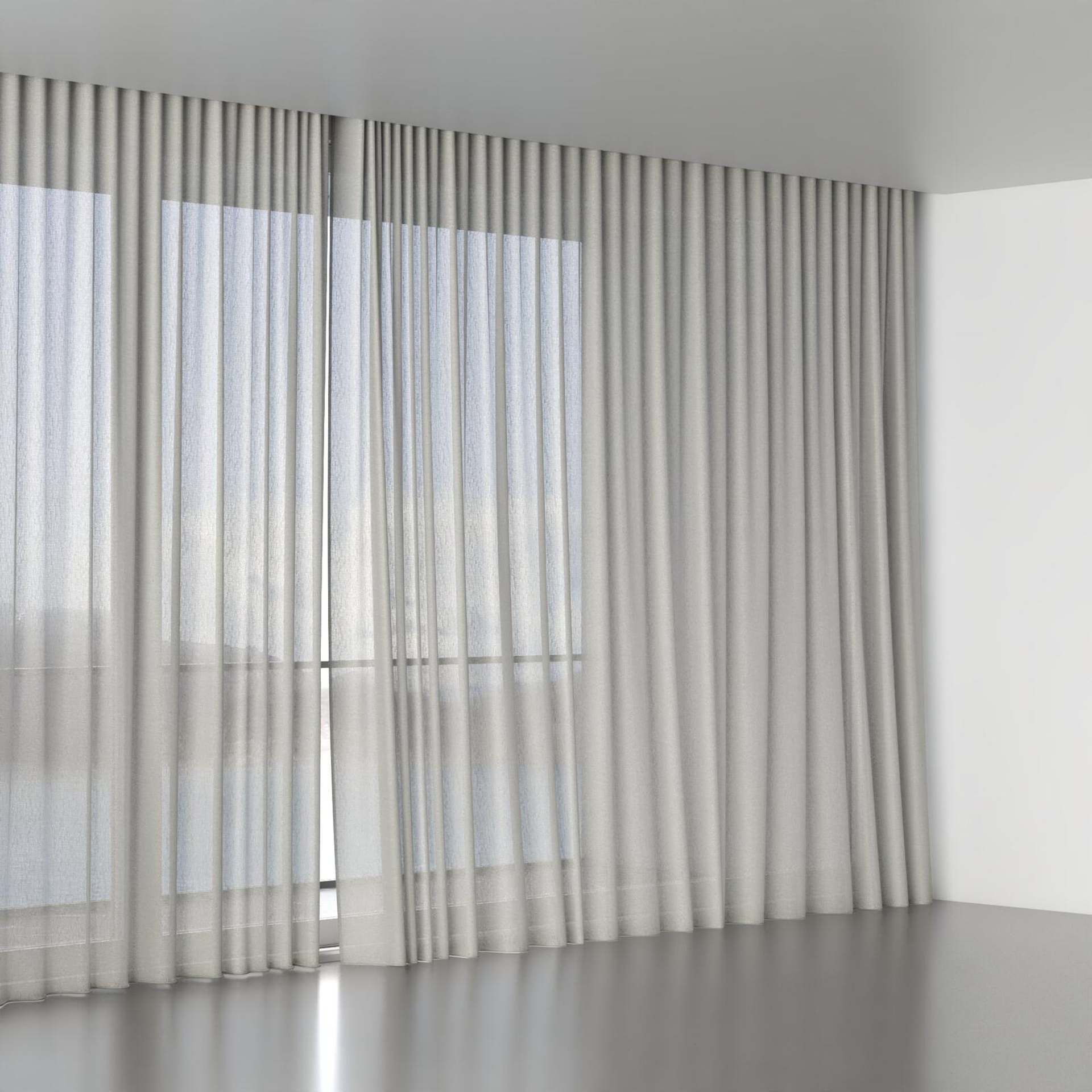 Full view of Sensation Stone, wave pleat