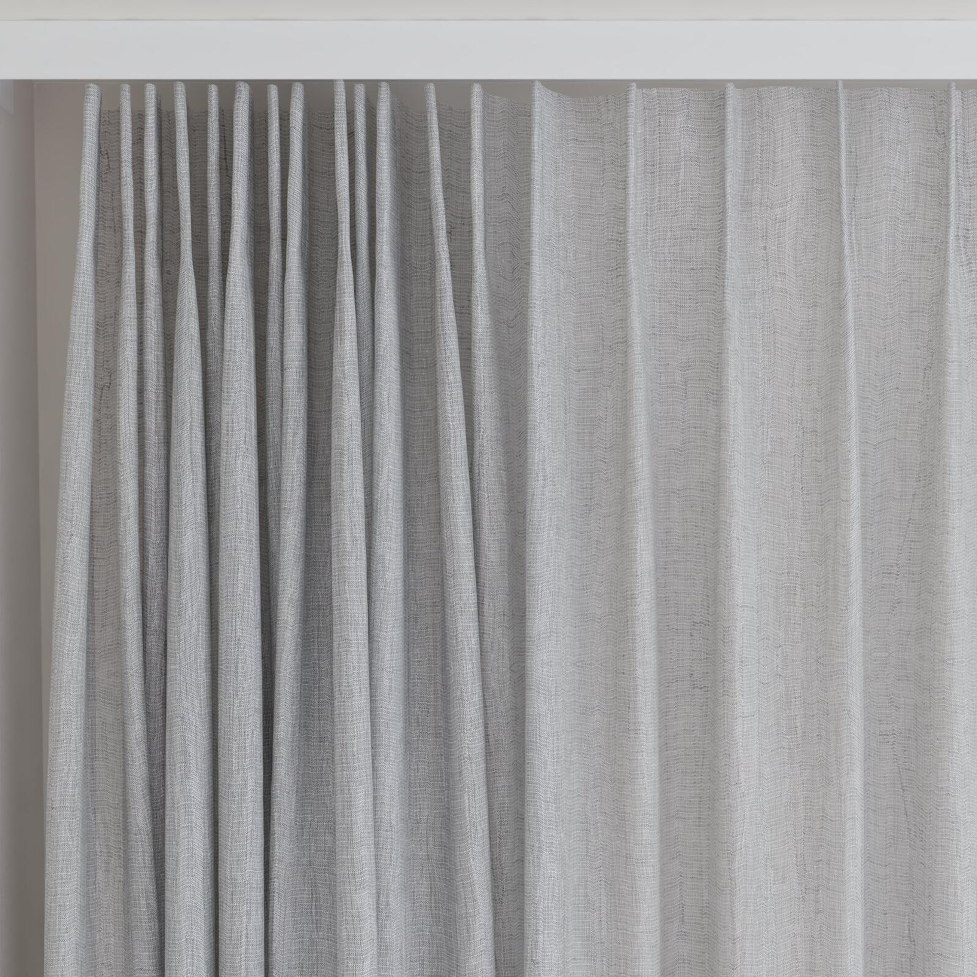 Top view of Sonata Shale, on curtain rail