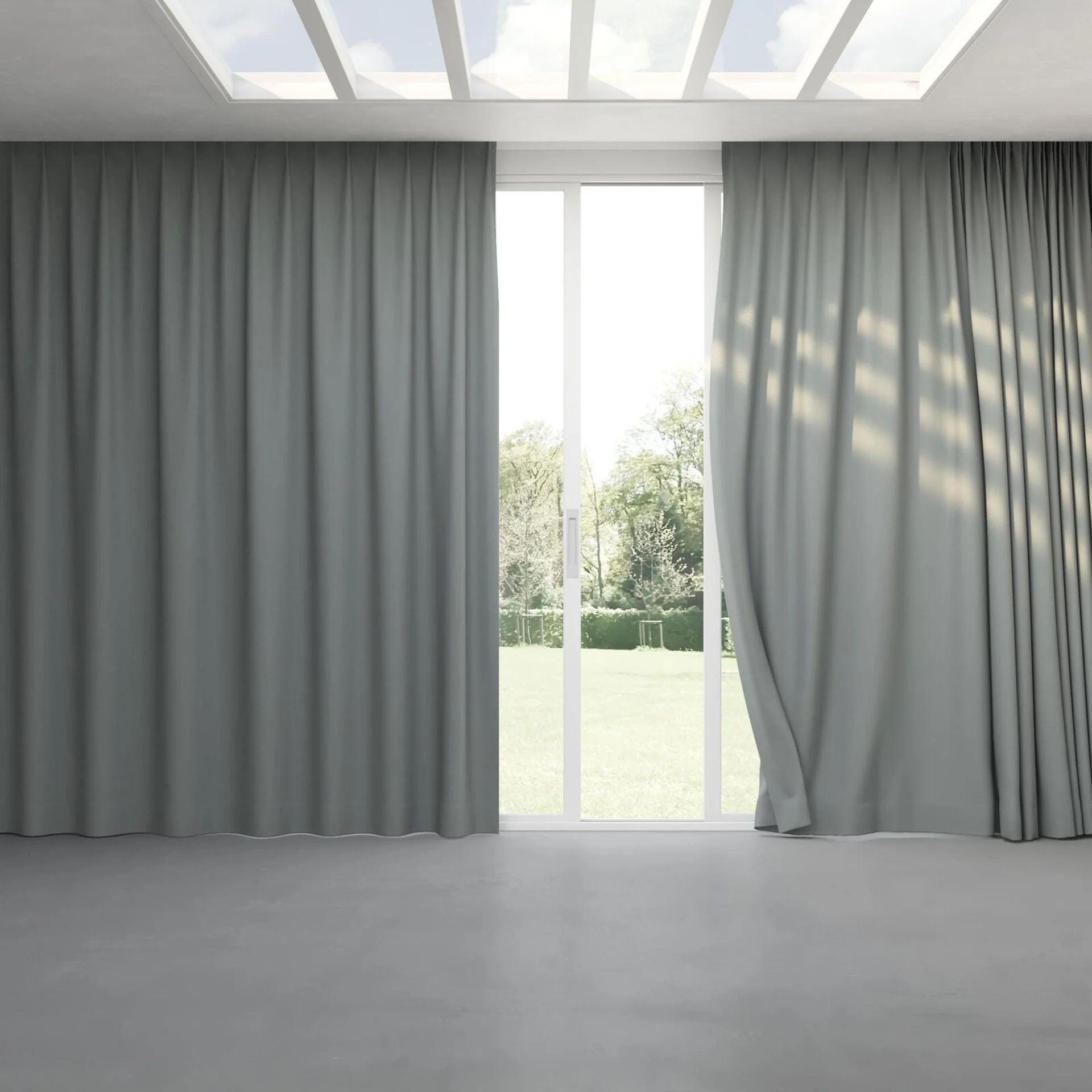 Full view of Darkness Hydro, pinch pleat