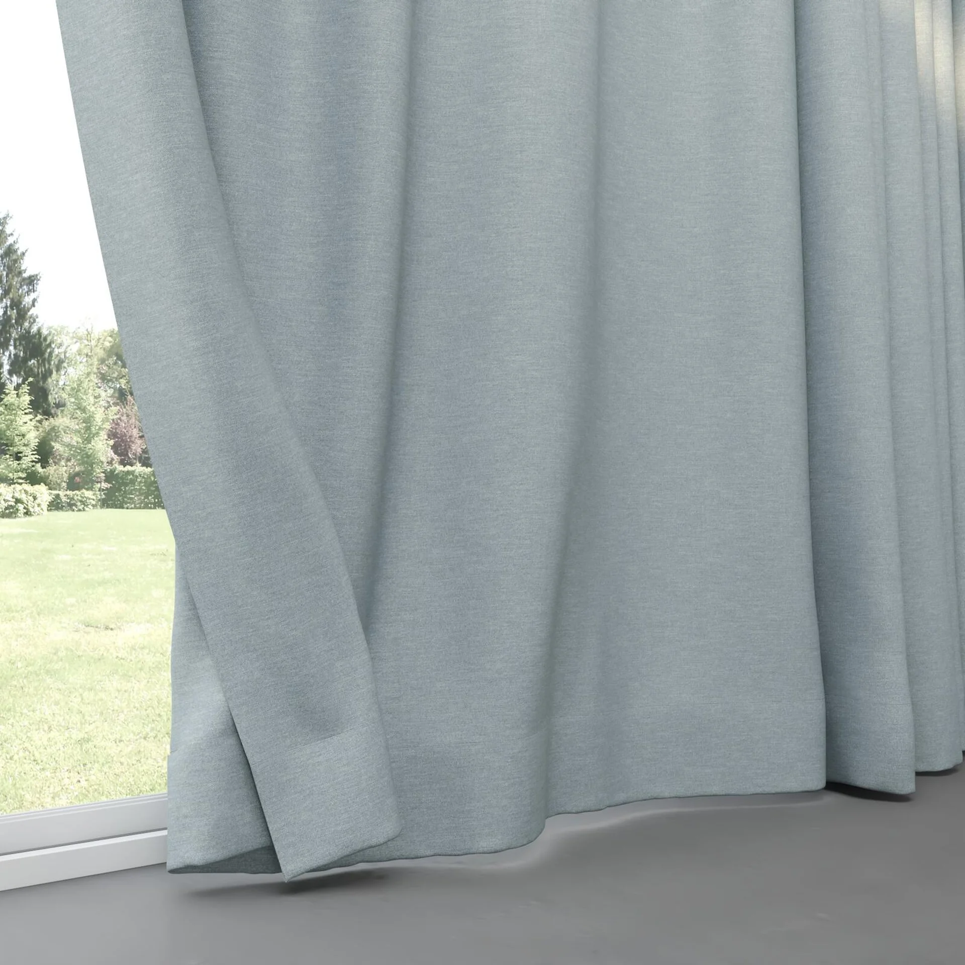 Bottom view of Casual Pool, pinch pleat