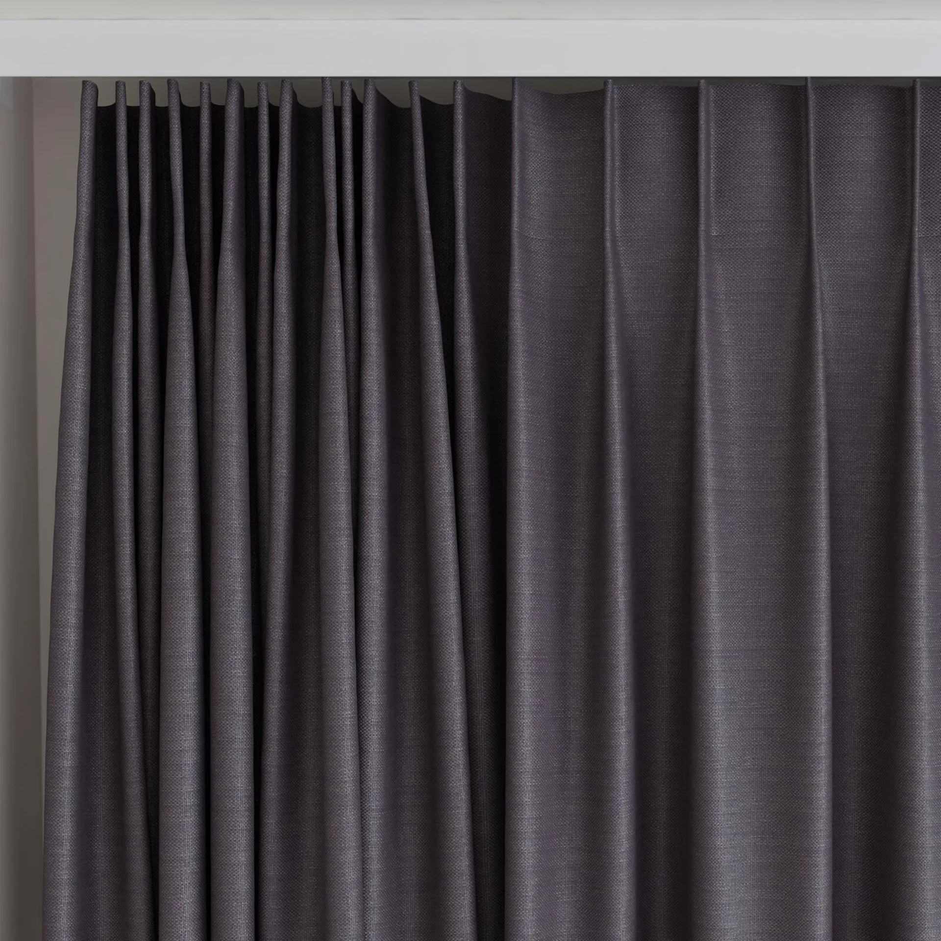 Top view of Re-Juvenate Charcoal, on curtain rail