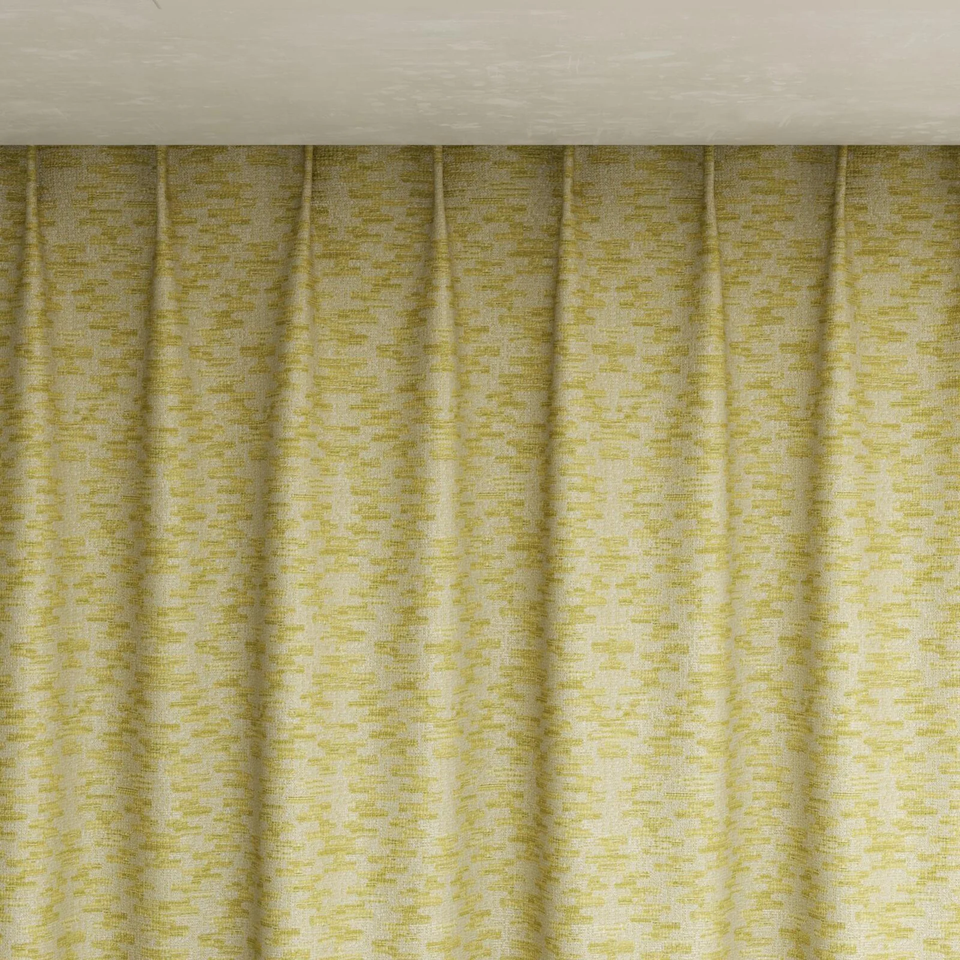 Top view of Kaoani Lemon, pinch pleat