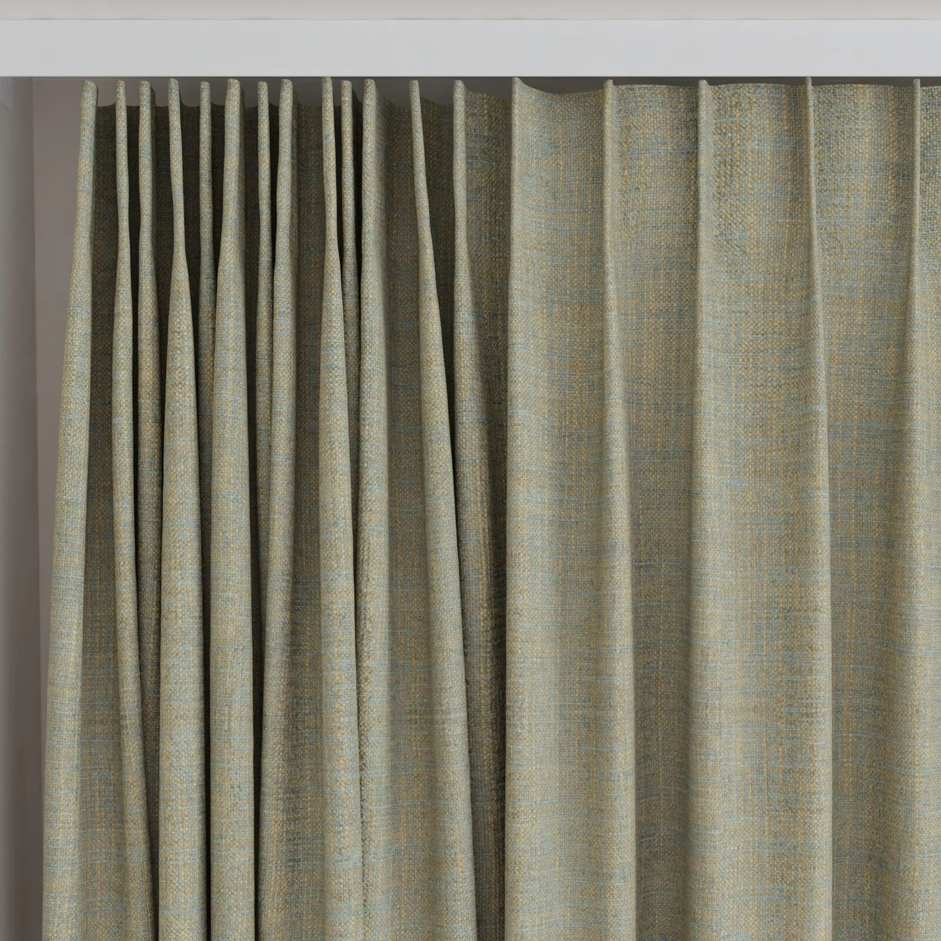 Top view of Planet Dragonfly, on curtain rail