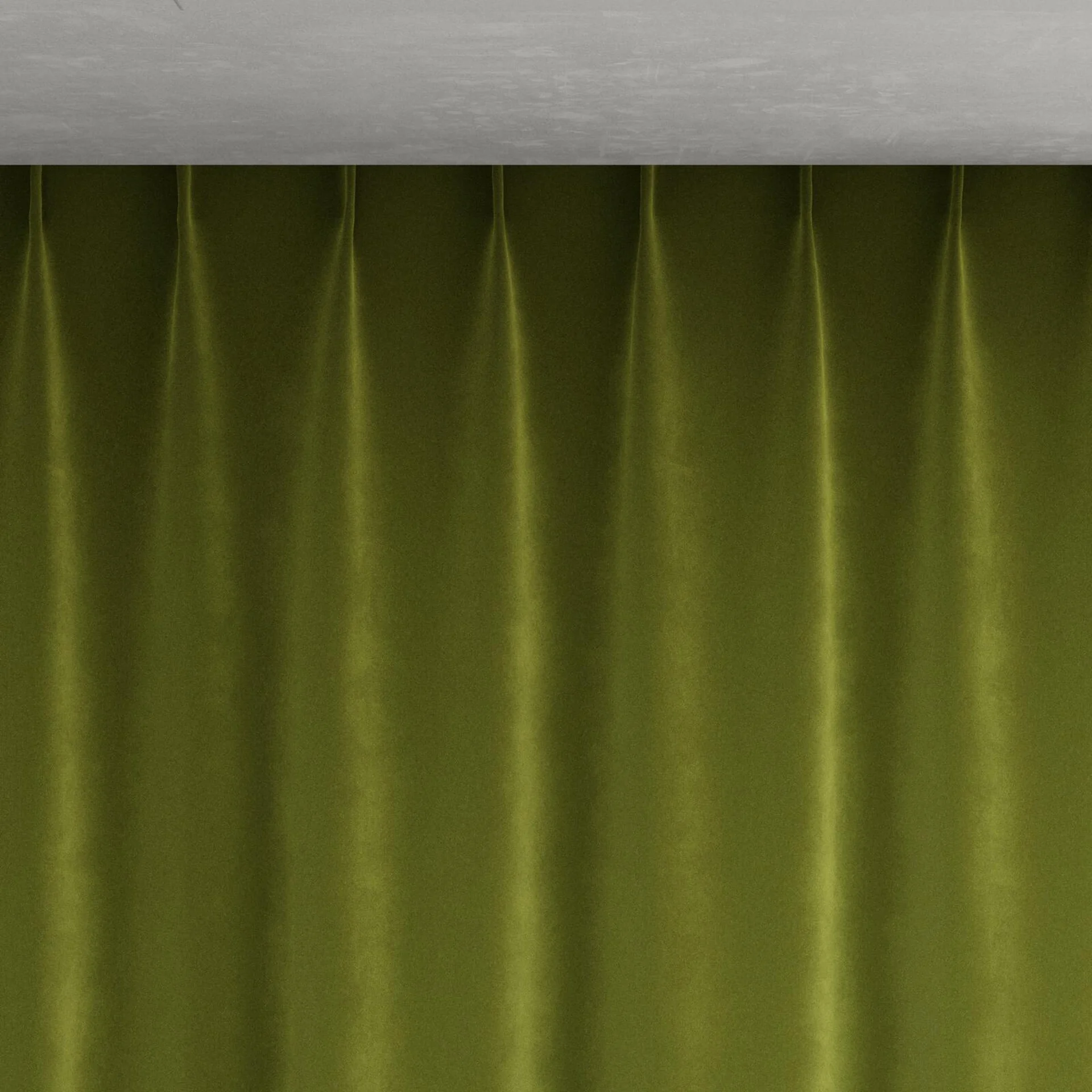 Top view of Vienna Orchard, pinch pleat