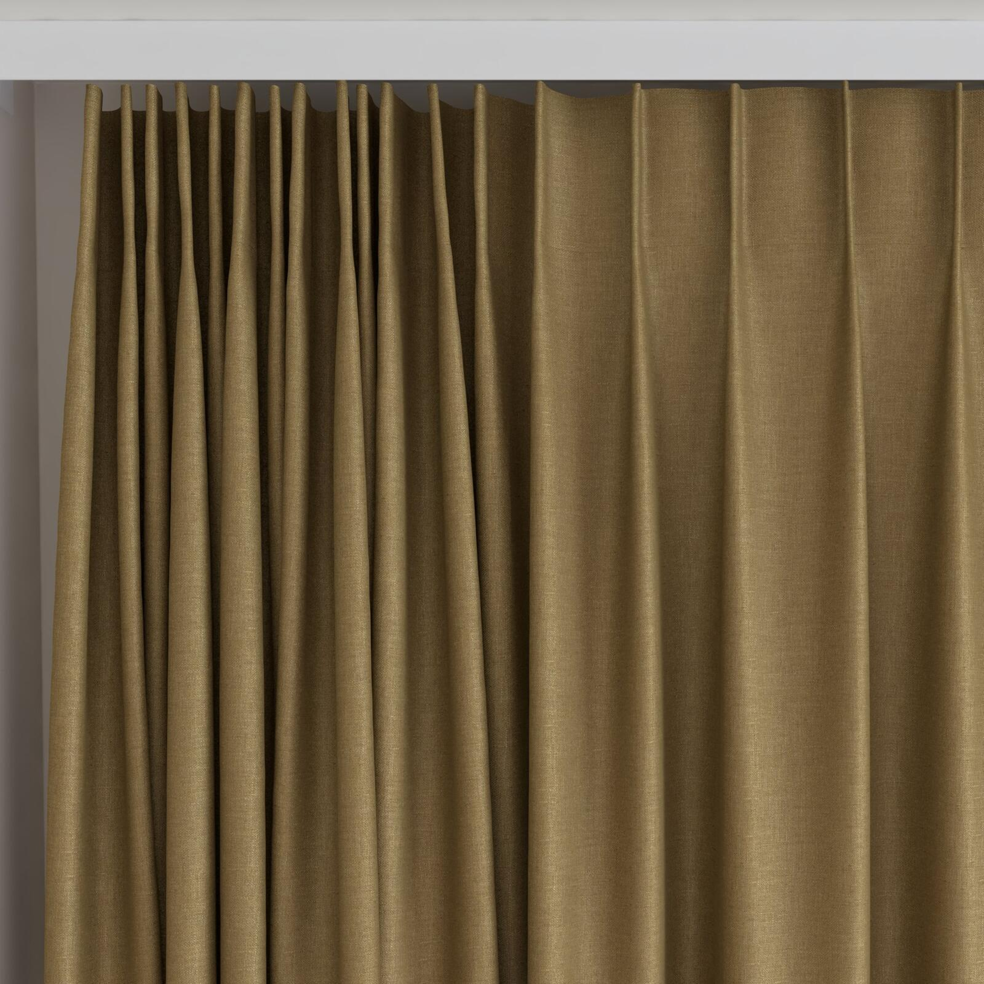 Top view of Atelier Ochre, on curtain rail