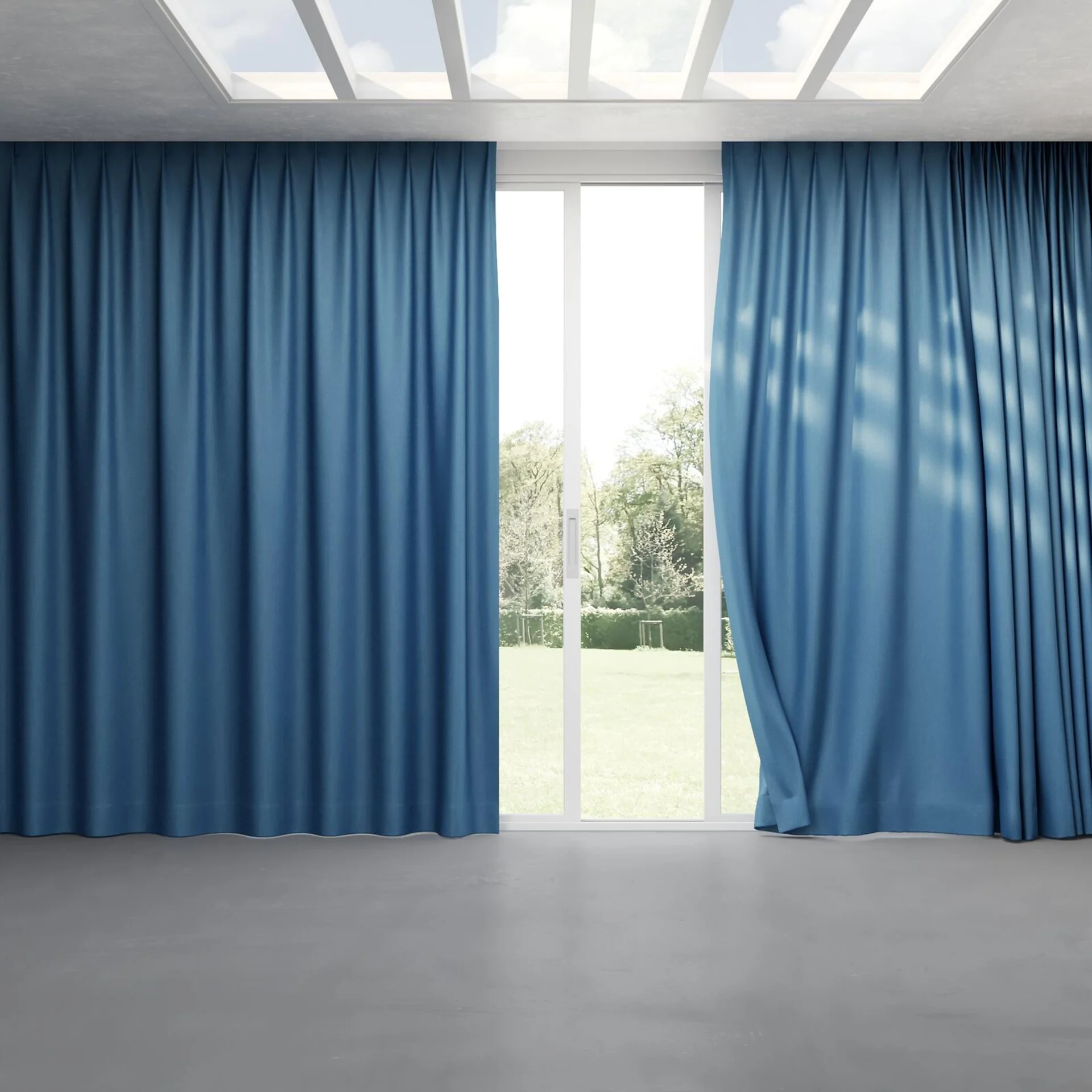 Full view of Bavaria Cadet, pinch pleat