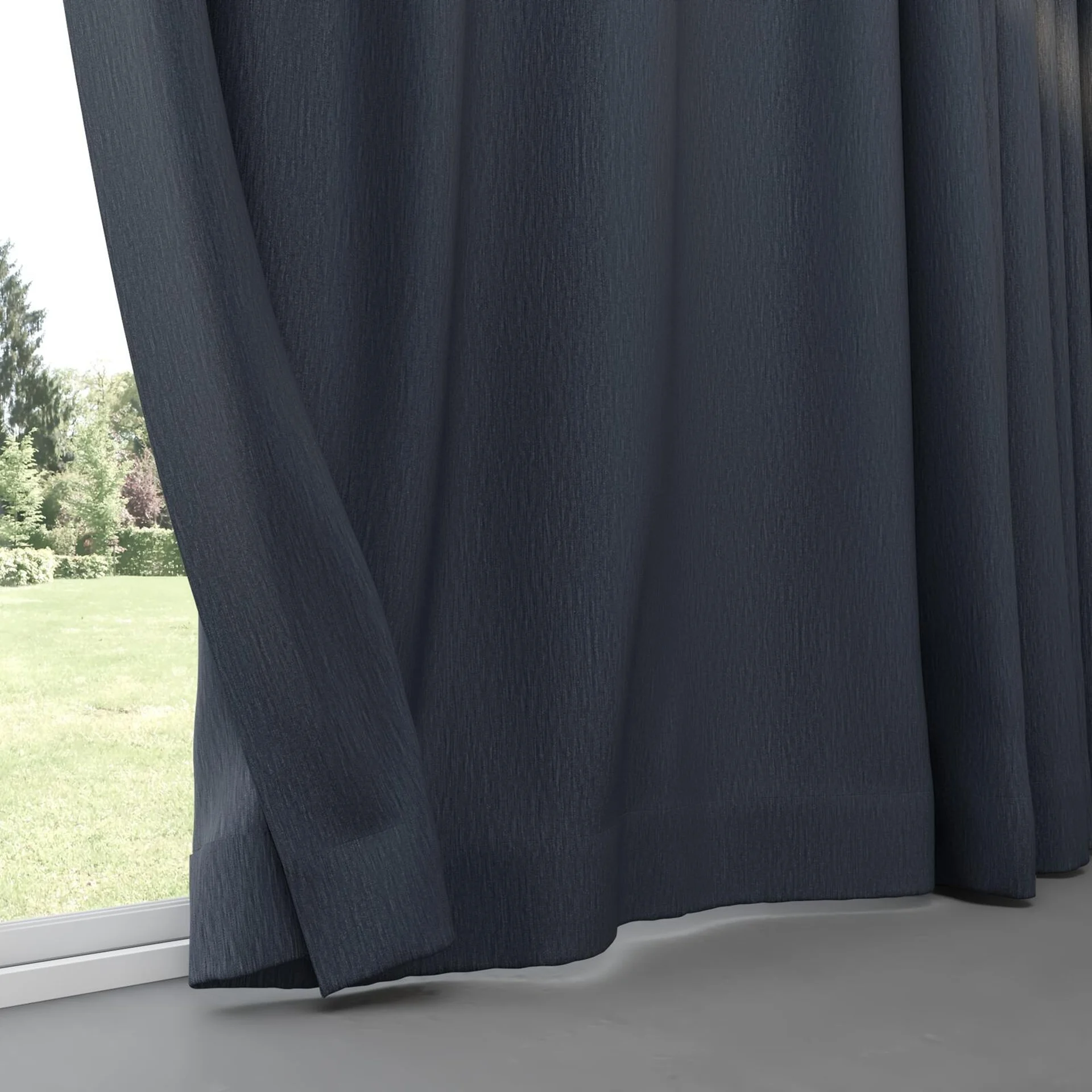 Bottom view of Tuxedo Jeans, pinch pleat
