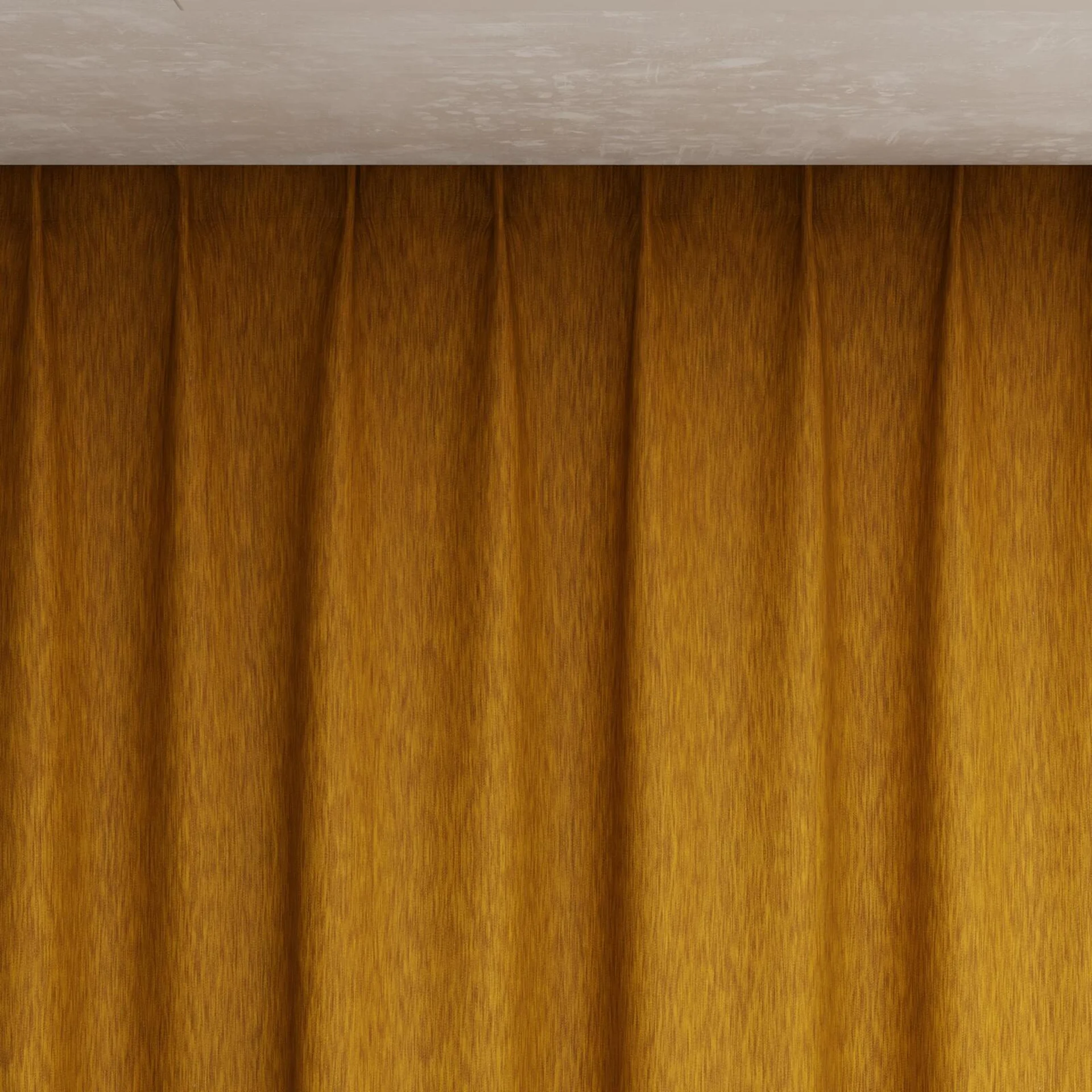 Top view of Tuxedo Nugget, pinch pleat