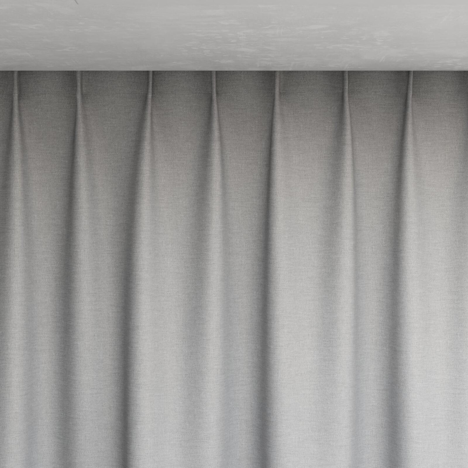 Top view of Casual Misty, pinch pleat