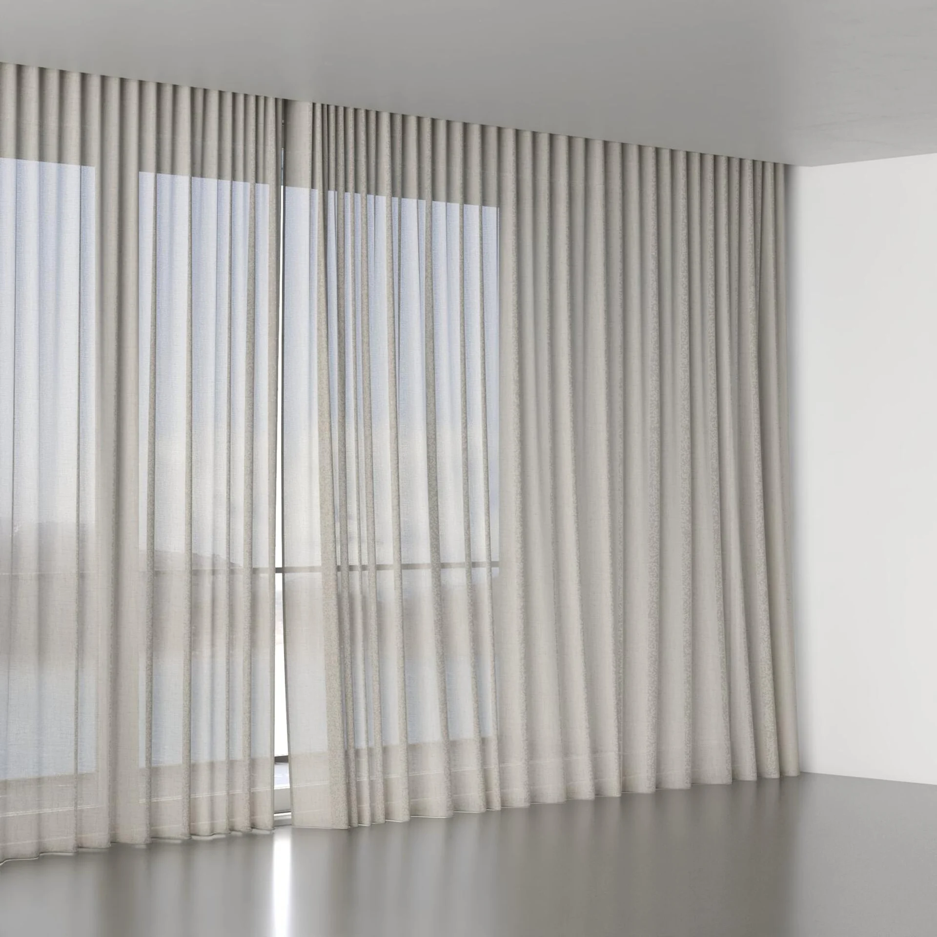 Full view of Rava Shell, wave pleat