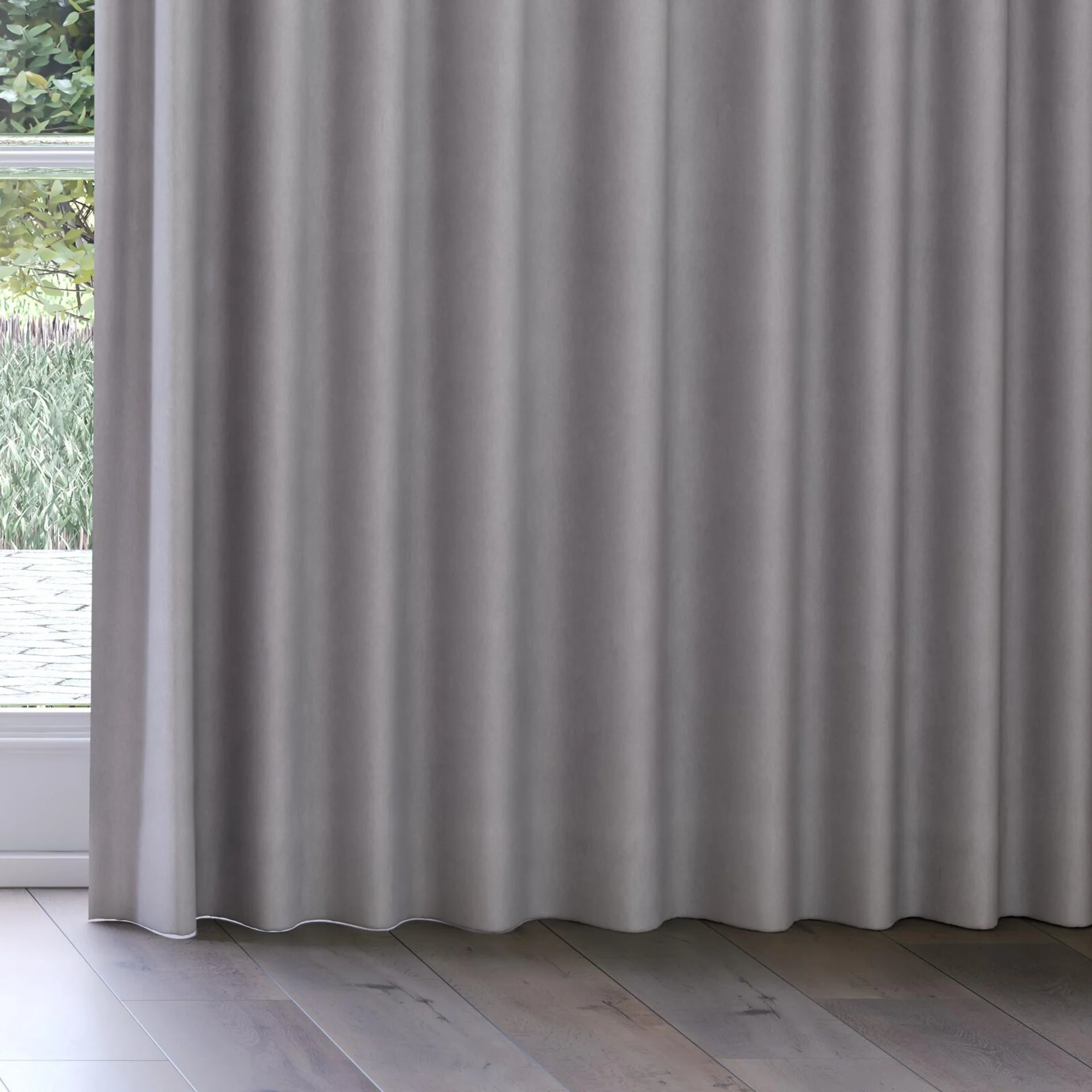 Bottom view of Lech Shadow, on curtain rail