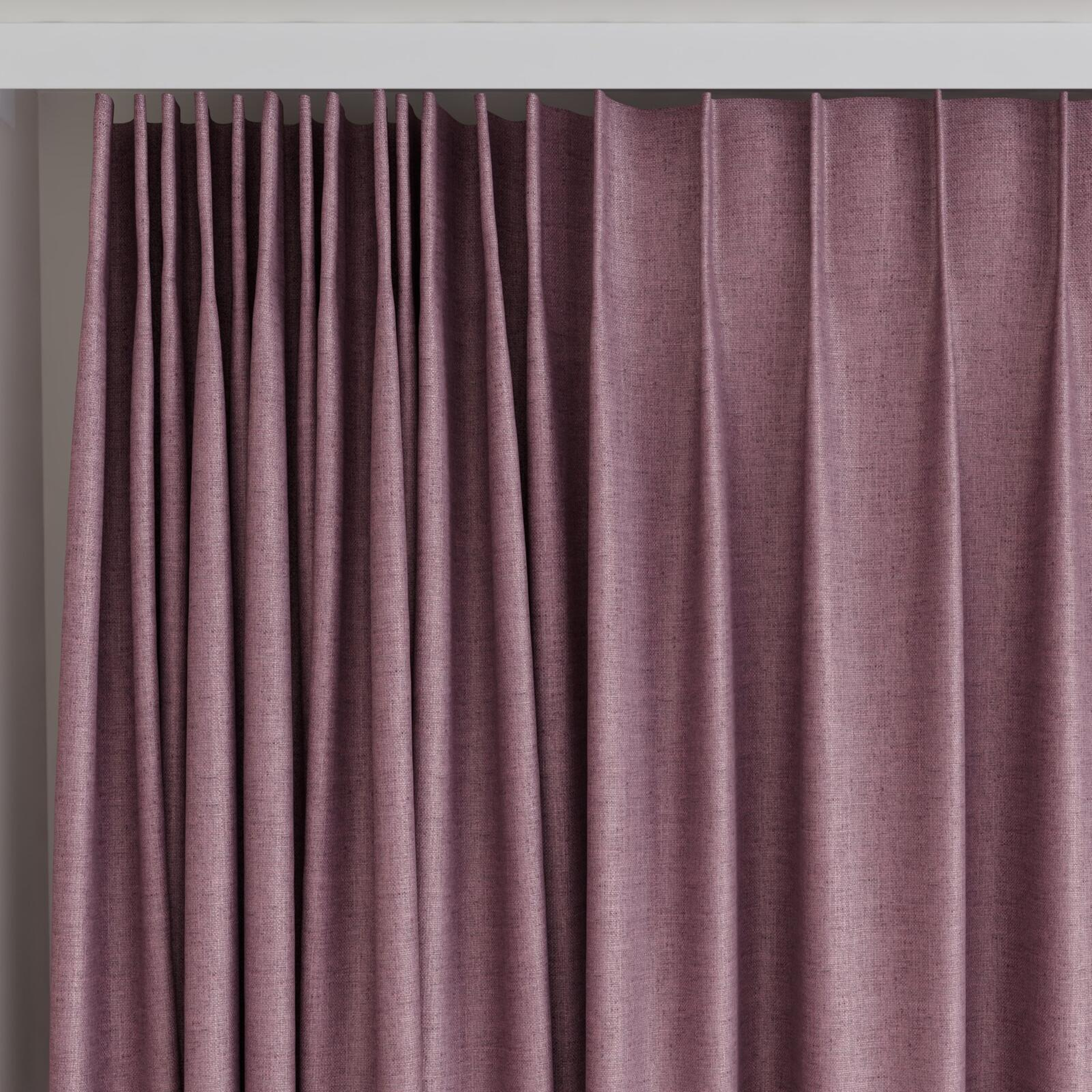 Top view of Frisco Boudoir, on curtain rail