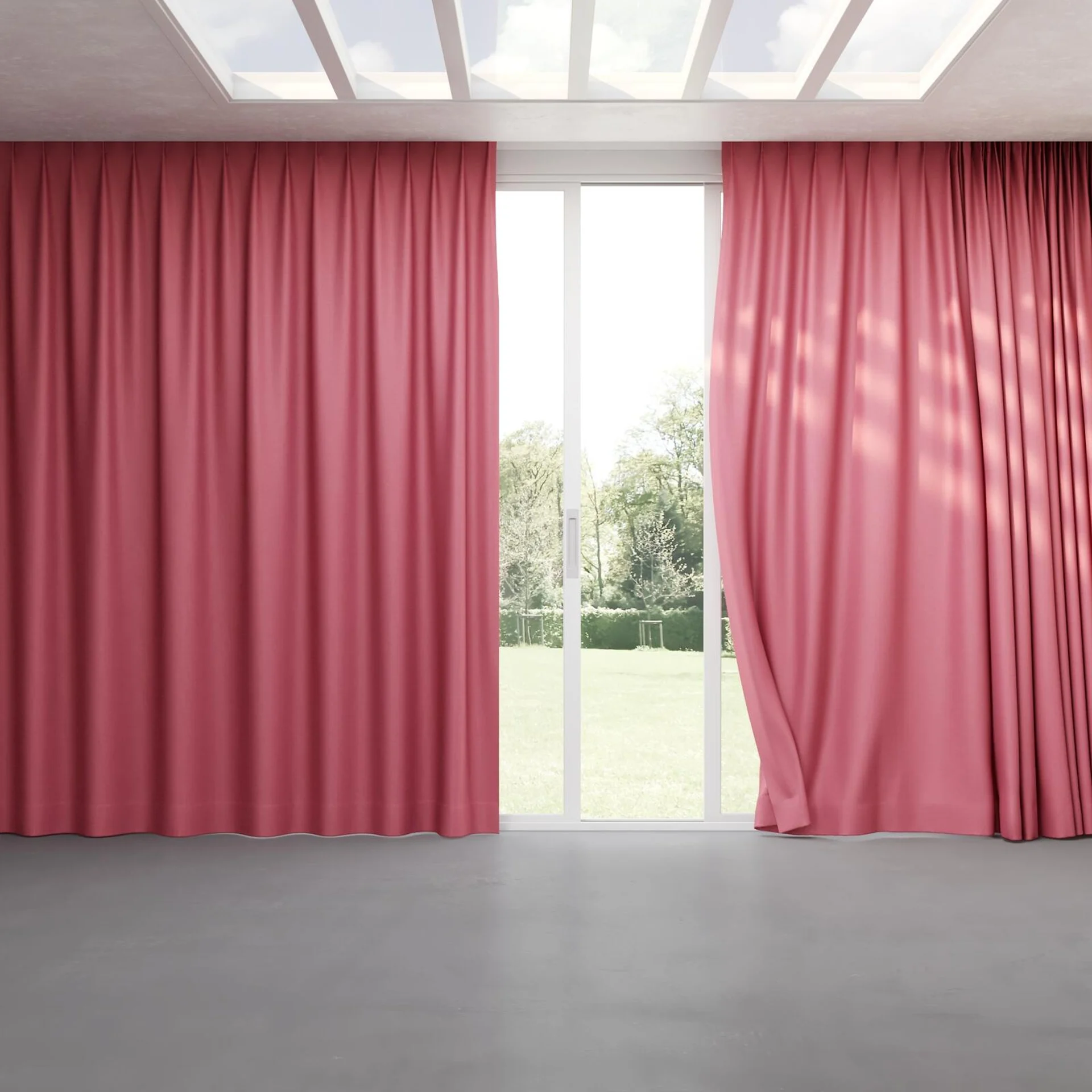 Full view of Grove Lollipop, pinch pleat
