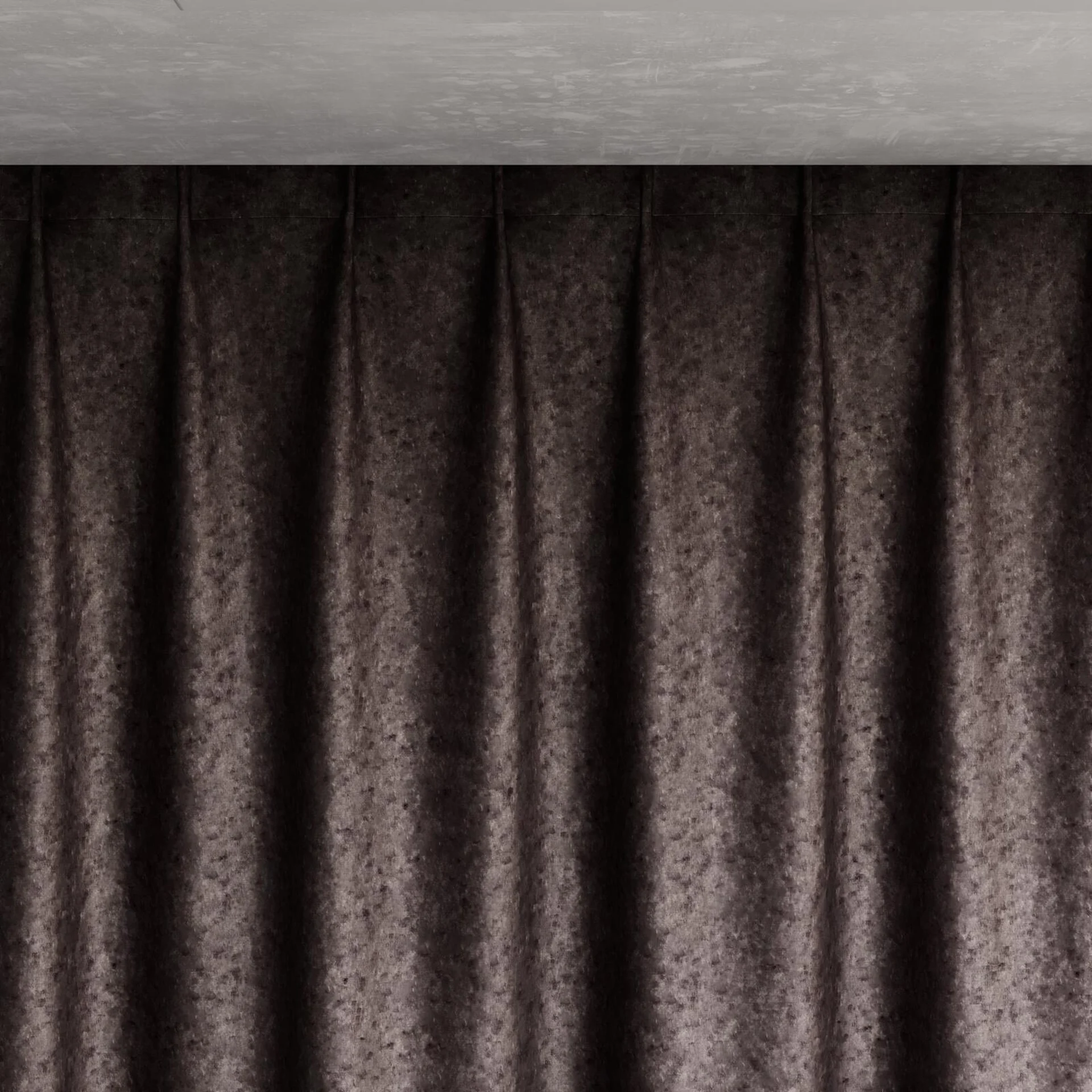 Top view of Opera Shadow, pinch pleat