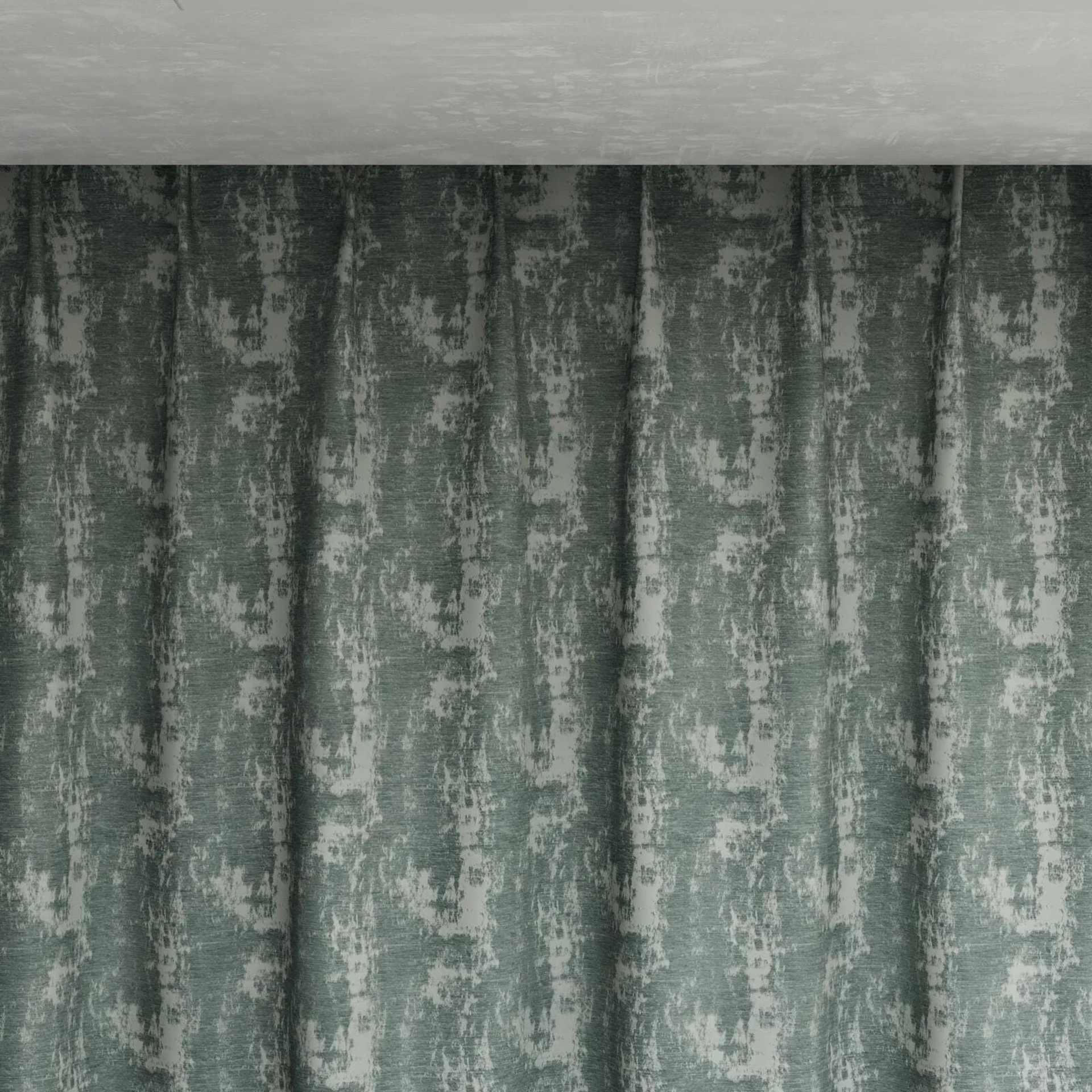 Top view of Innovation Seagrass, pinch pleat