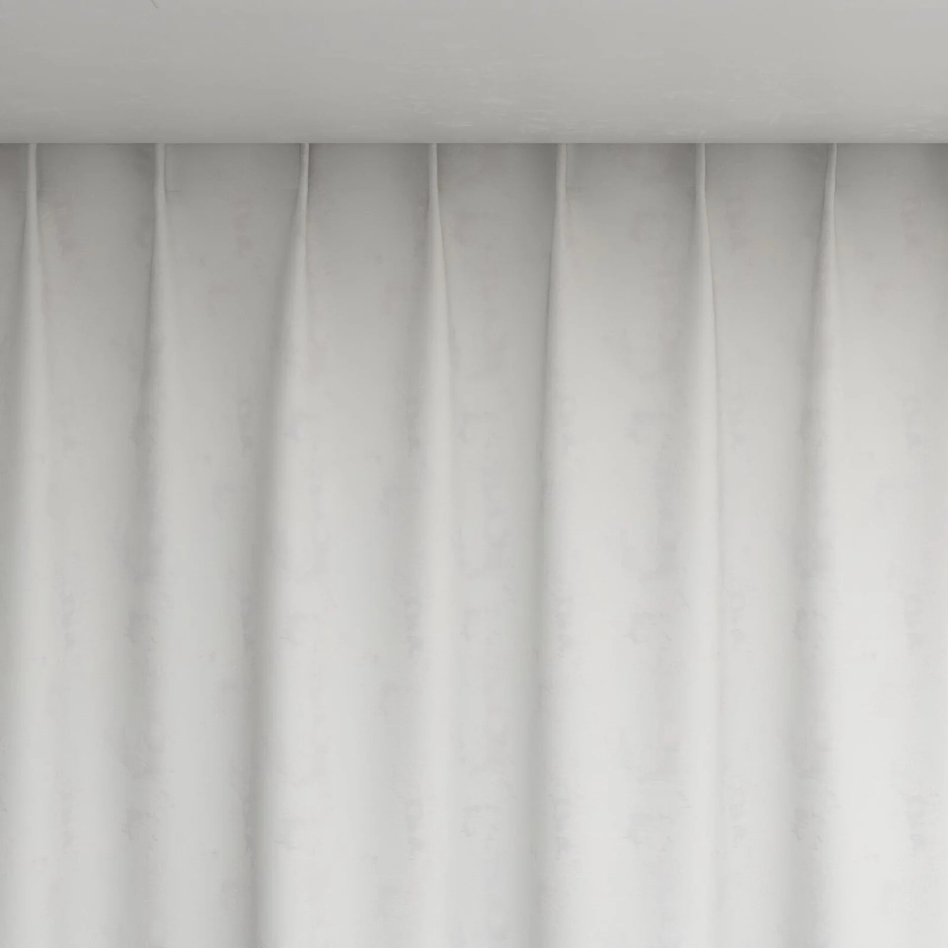 Top view of Innovation Pearl, pinch pleat