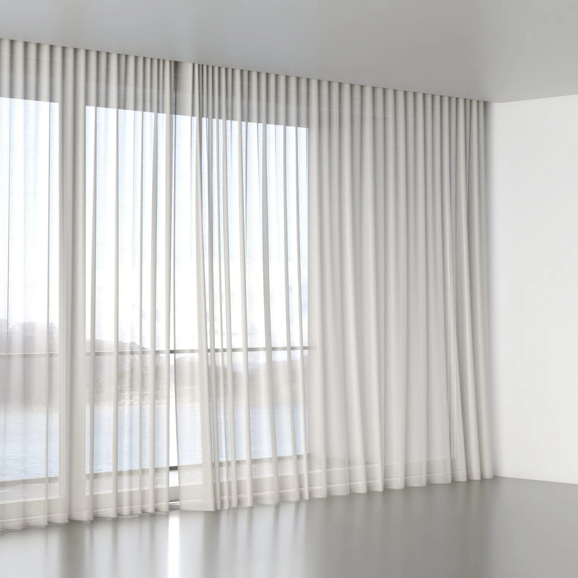 Full view of Jermian Sesame, wave pleat