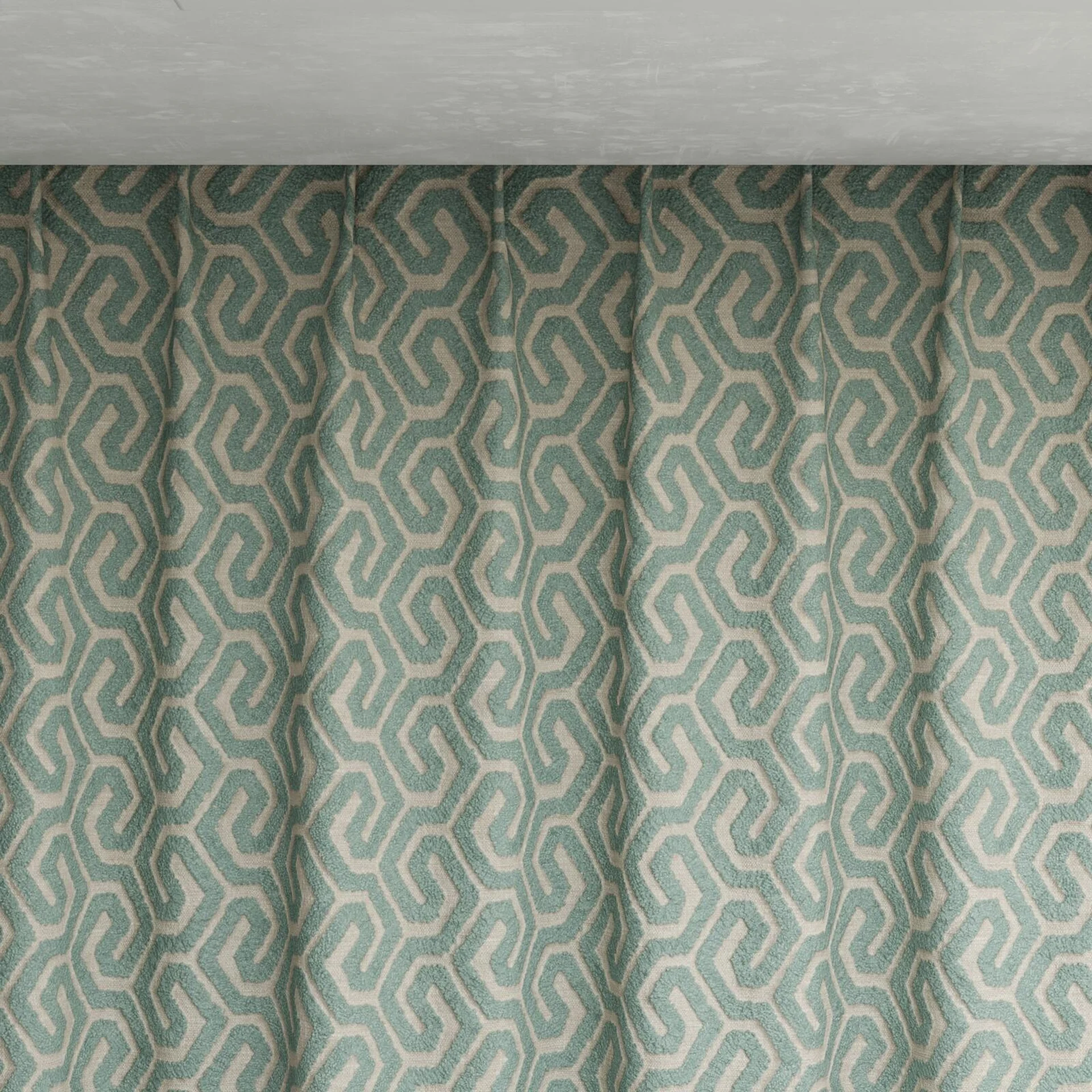 Top view of Comdeca Balsam, pinch pleat