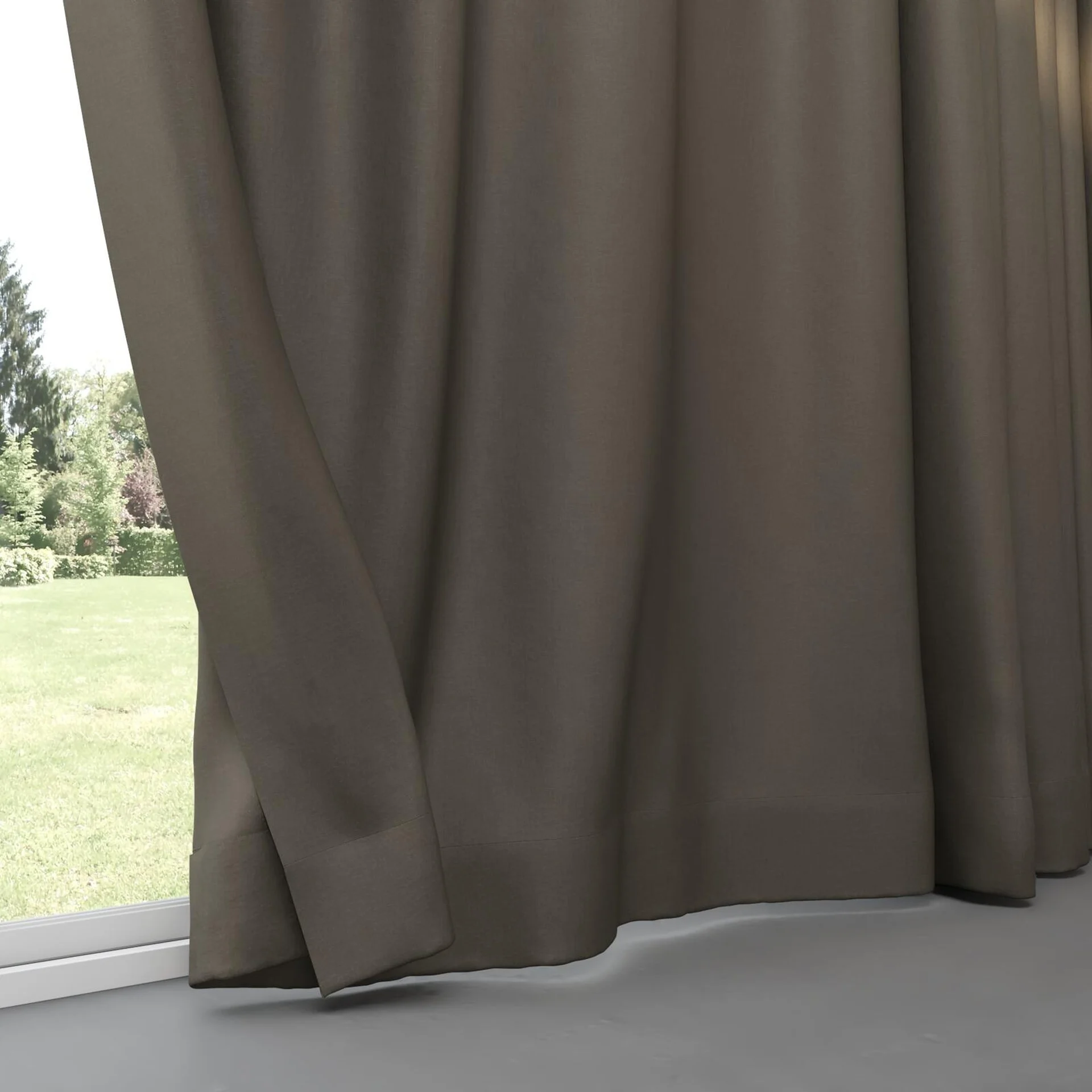 Bottom view of Kyoto Riverstone, pinch pleat
