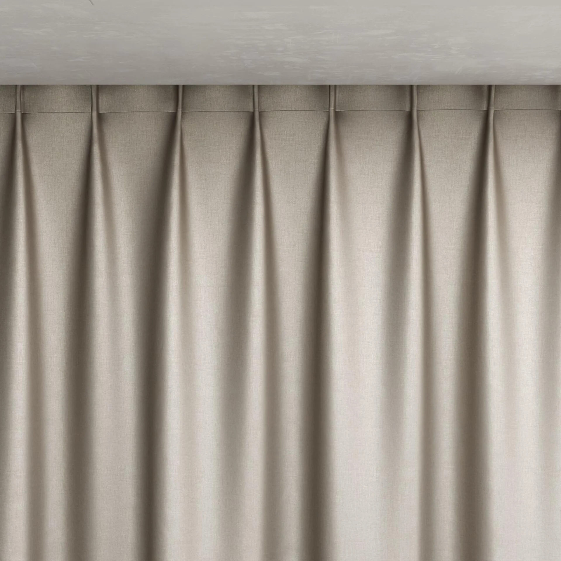 Top view of Consul Fossil, pinch pleat