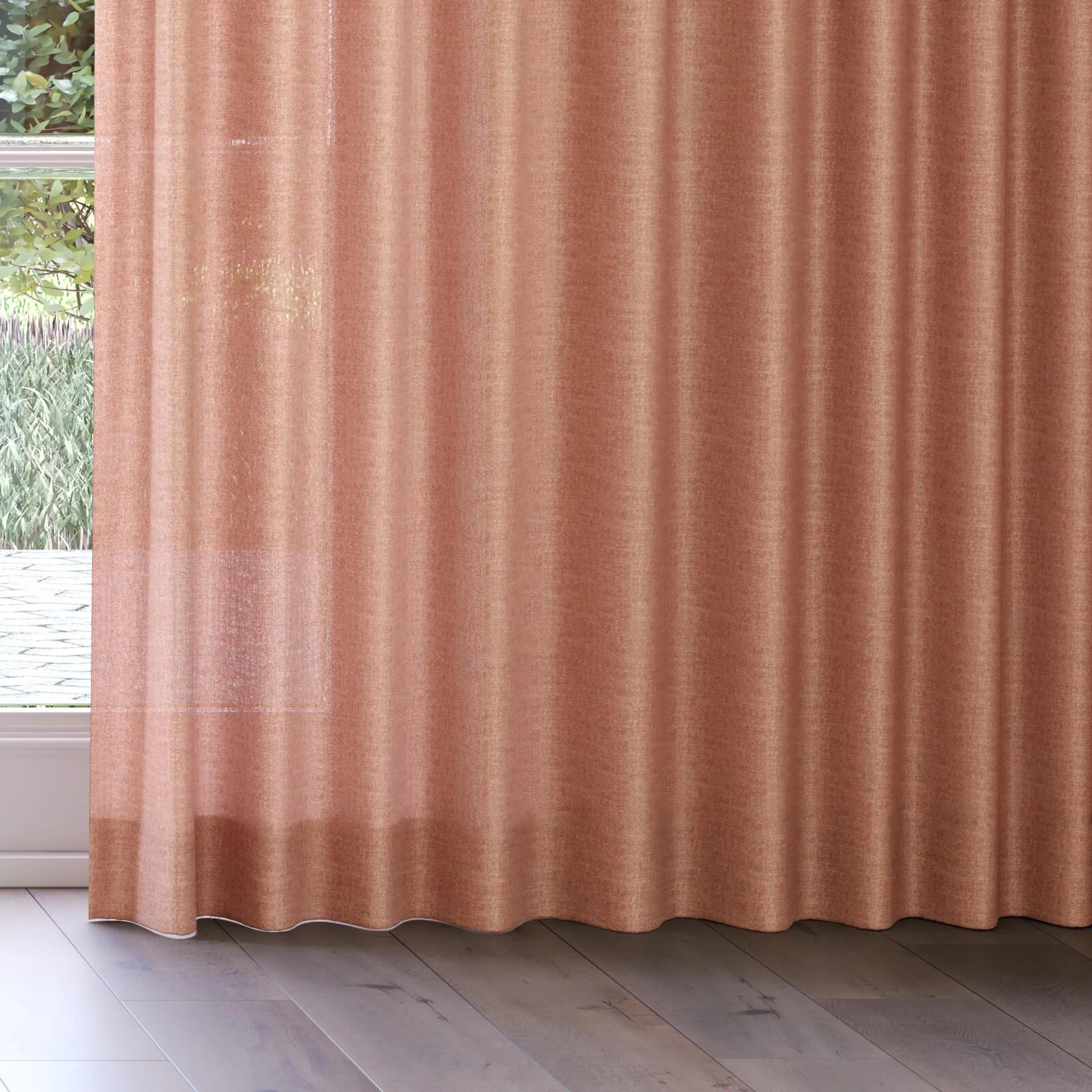 Bottom view of Motion Sierra, on curtain rail