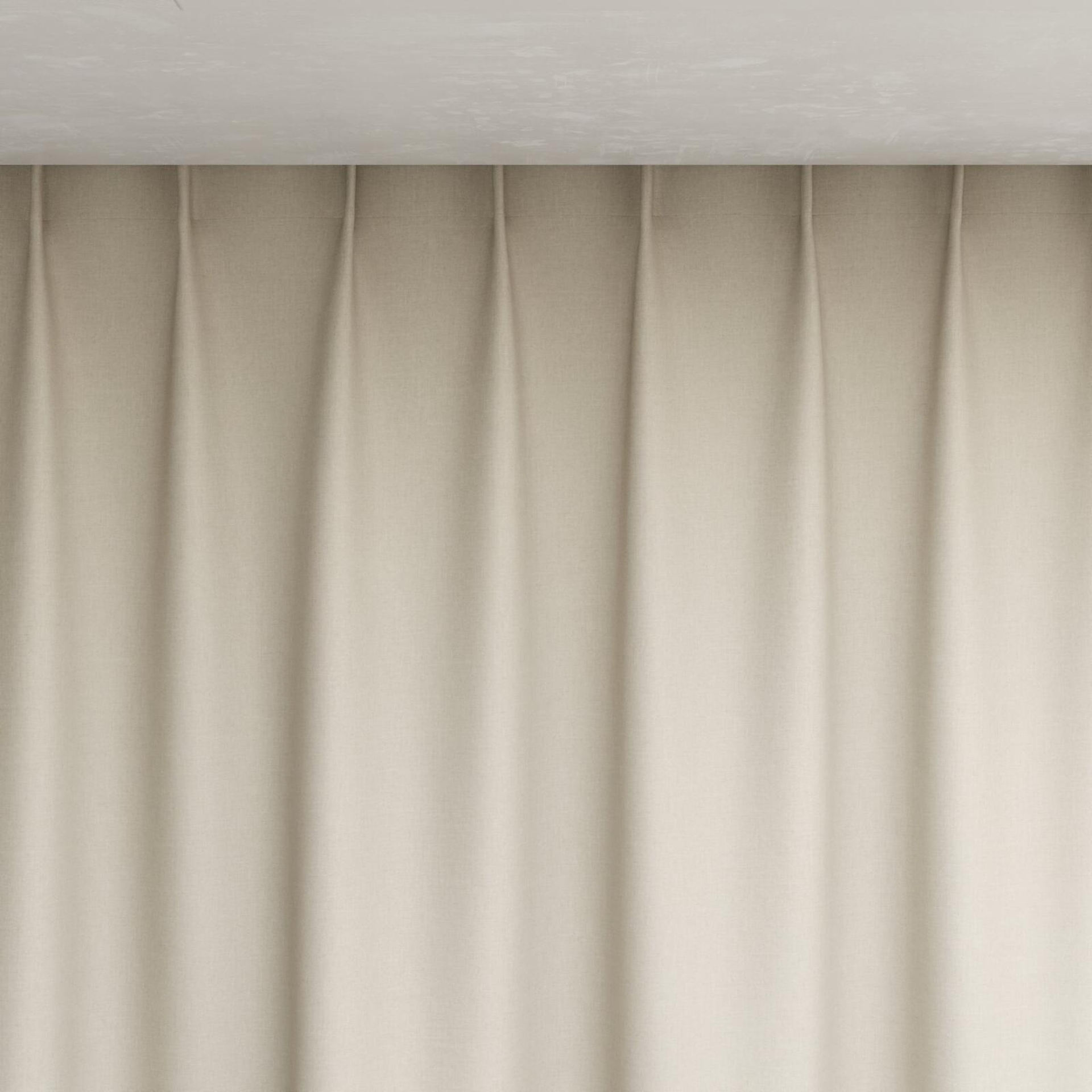 Top view of Re Delis Rattan, pinch pleat