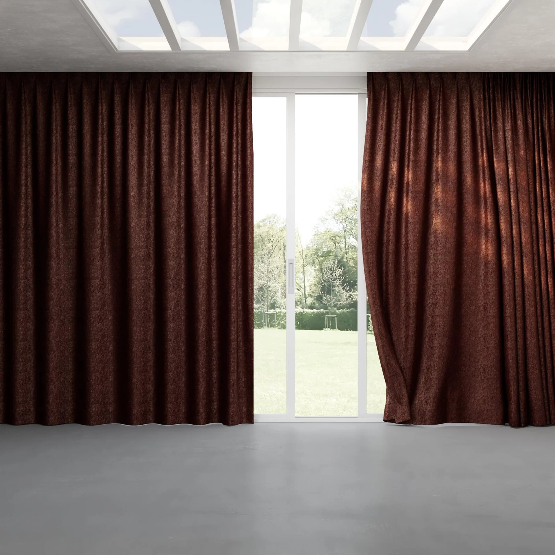 Full view of Opera Nostalgia, pinch pleat