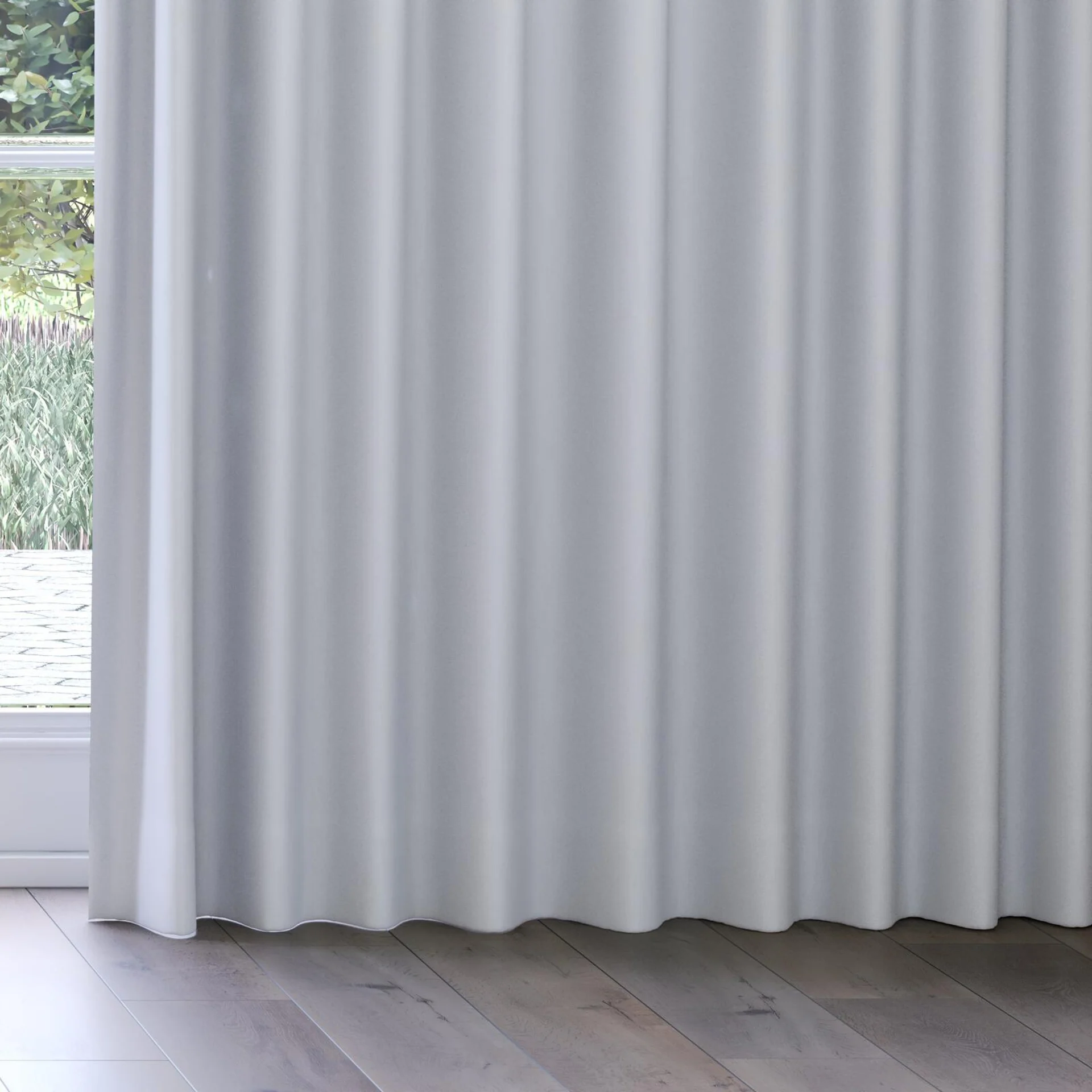 Bottom view of Quantum FR Vapour, on curtain rail