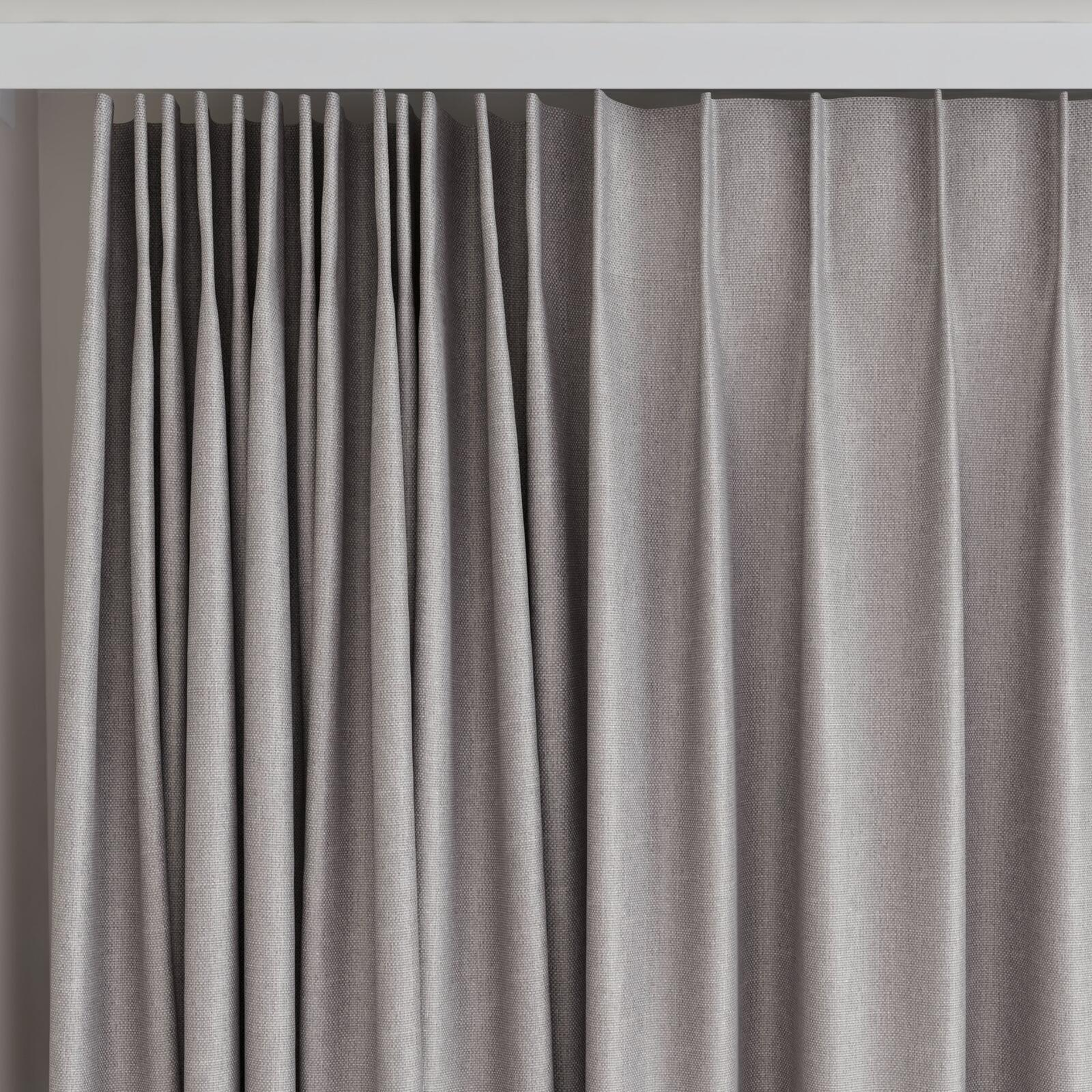 Top view of Science Lunar, on curtain rail