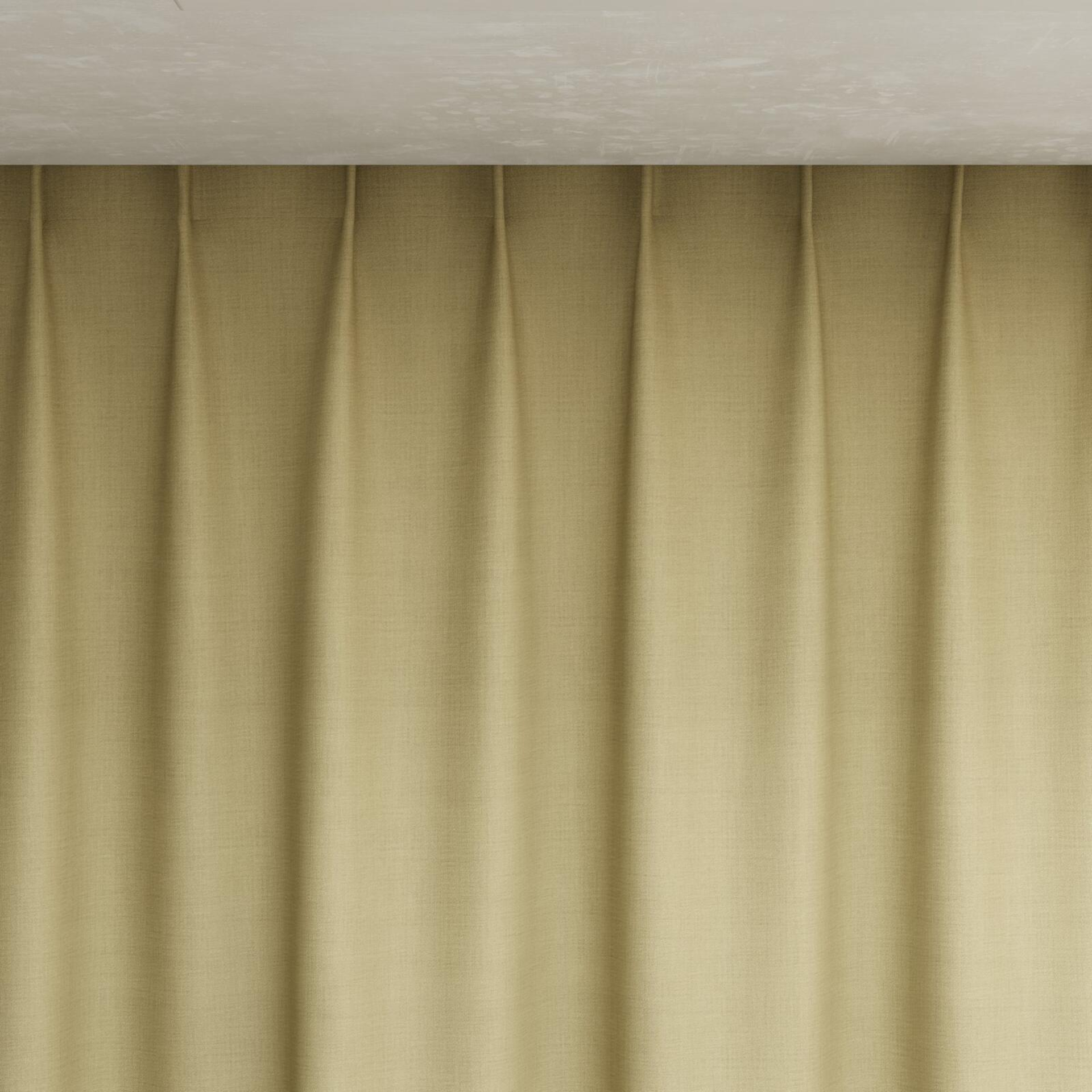 Top view of Loci Dim Out Straw, pinch pleat