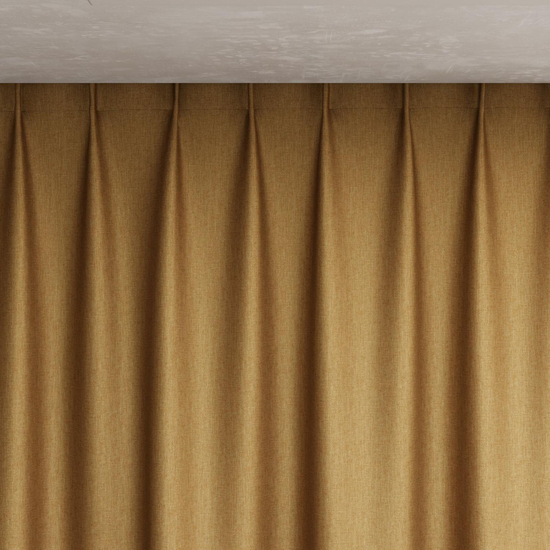 Top view of Matrix Cinnamon, pinch pleat