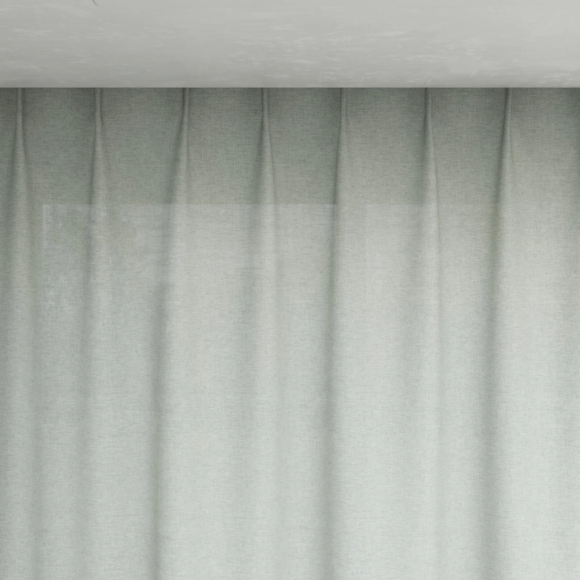 Top view of Envoy 2 Mist 320cm, pinch pleat