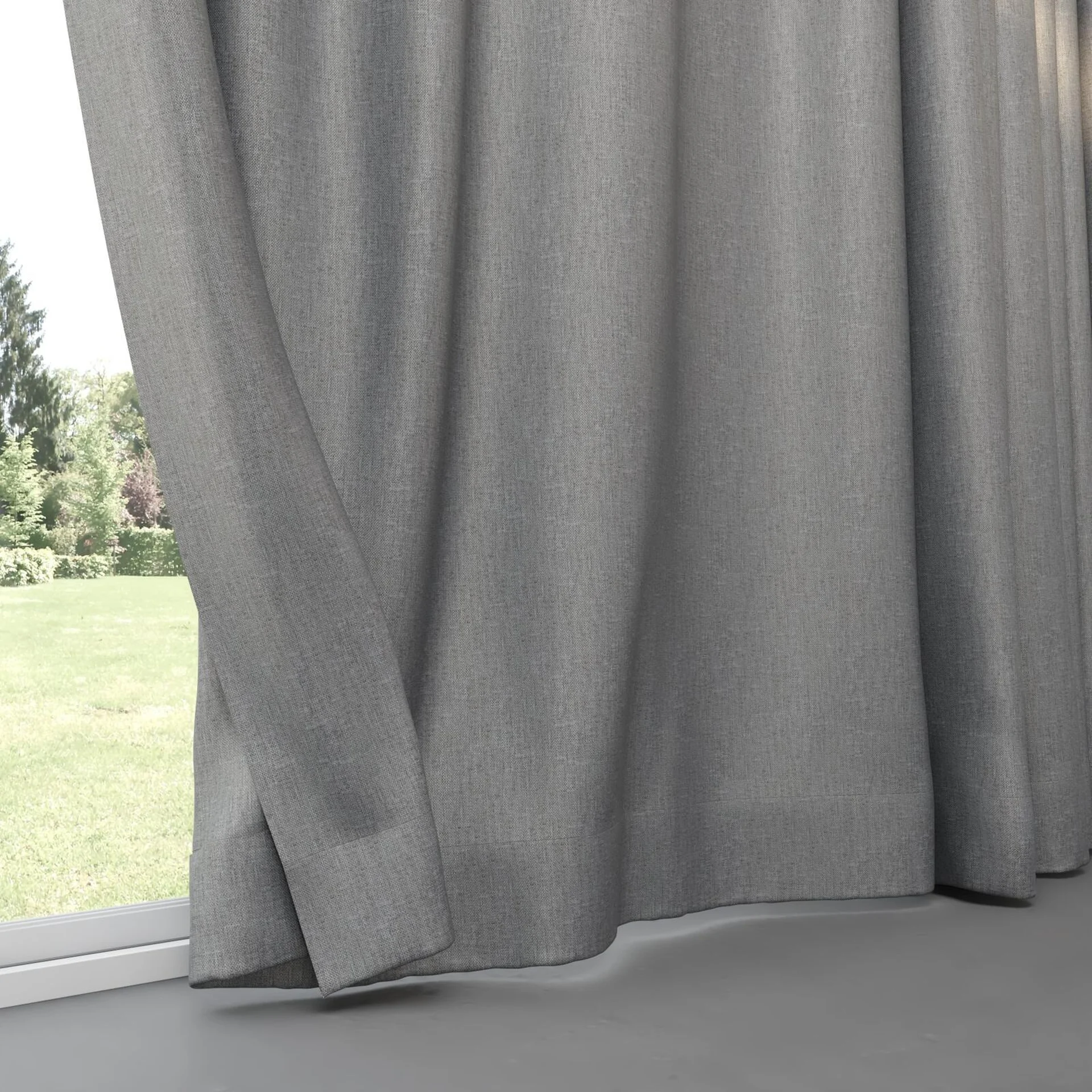 Bottom view of Matrix FR Iron, pinch pleat