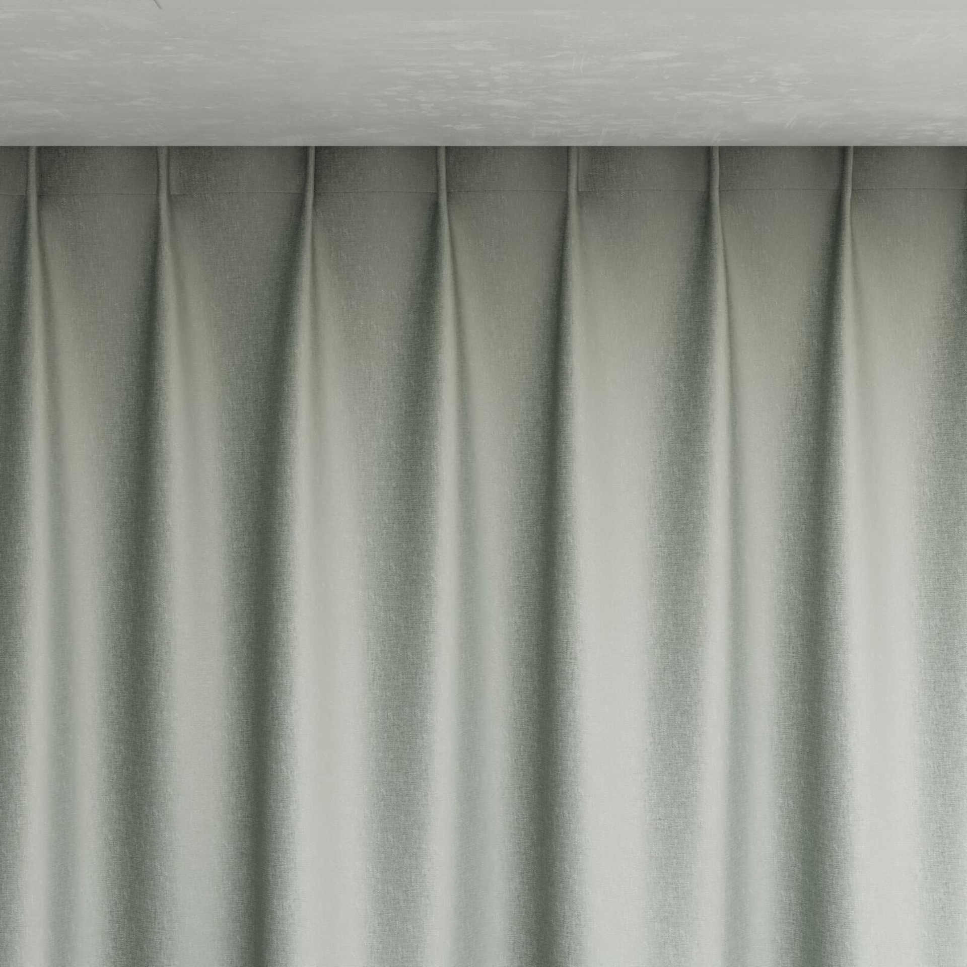 Top view of Rewind Duckegg, pinch pleat