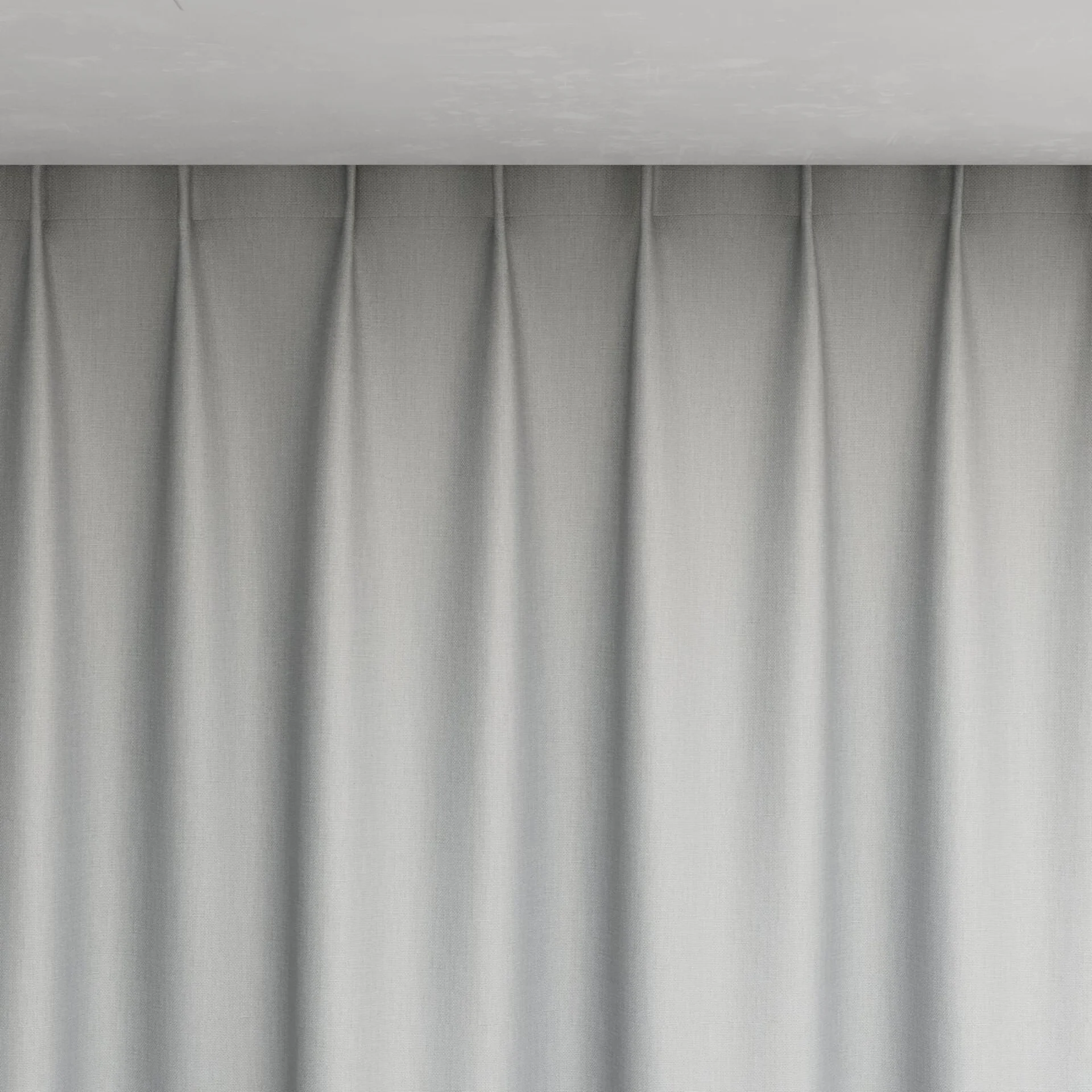 Top view of Matrix FR Fog, pinch pleat