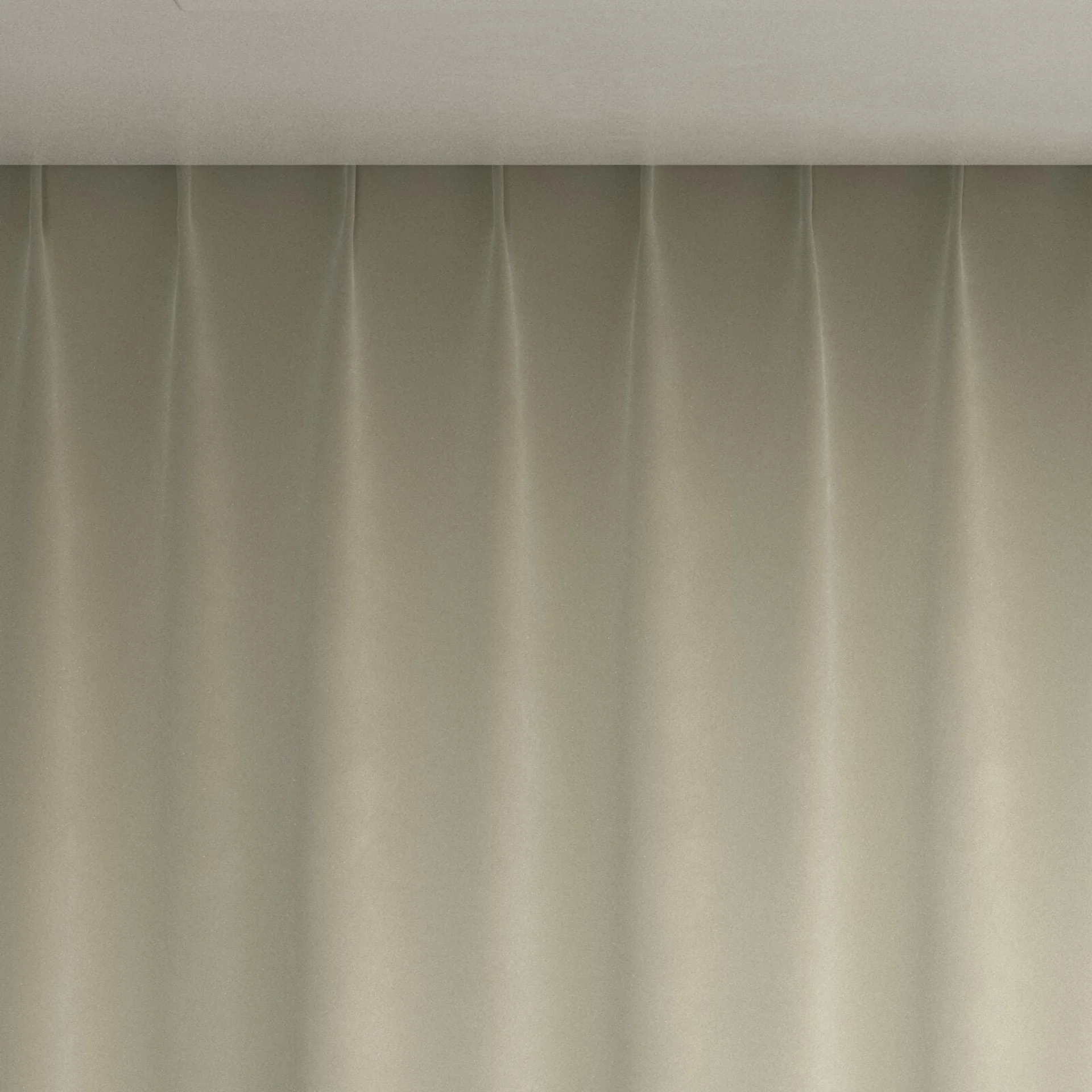 Top view of Verbier Wool, pinch pleat