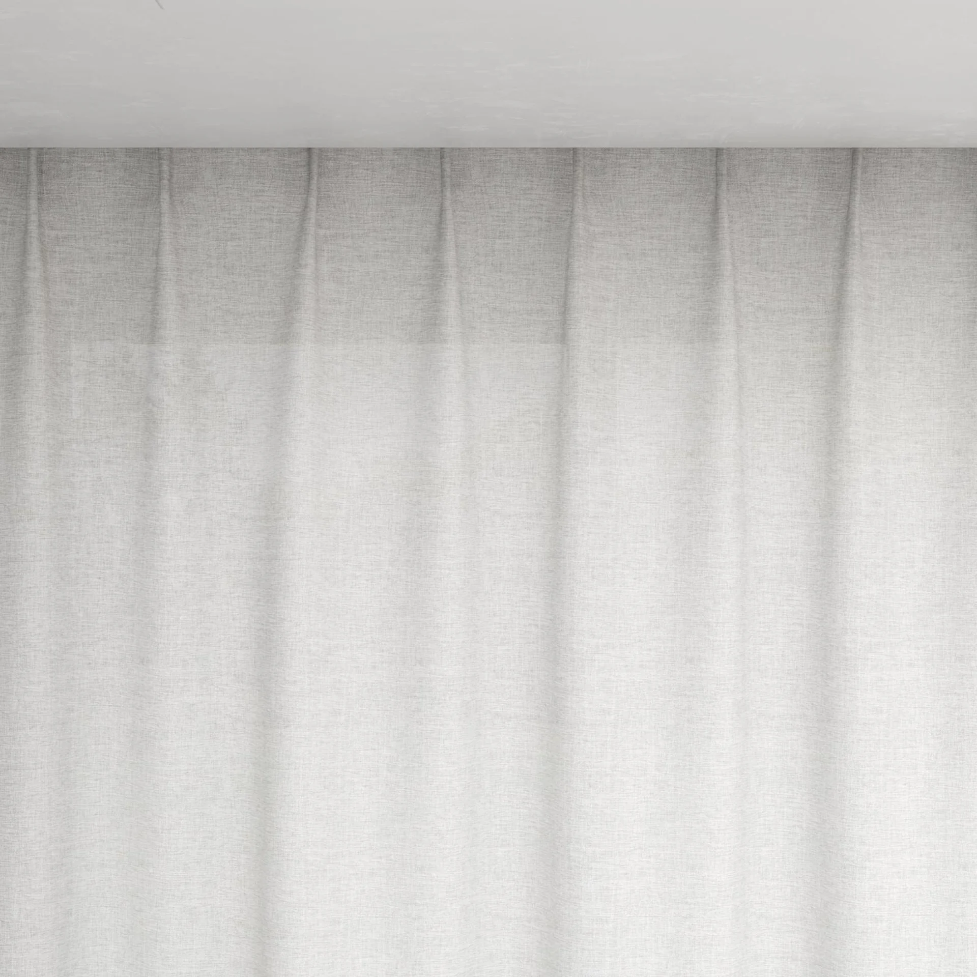Top view of Envoy 2 Cloud 320cm, pinch pleat
