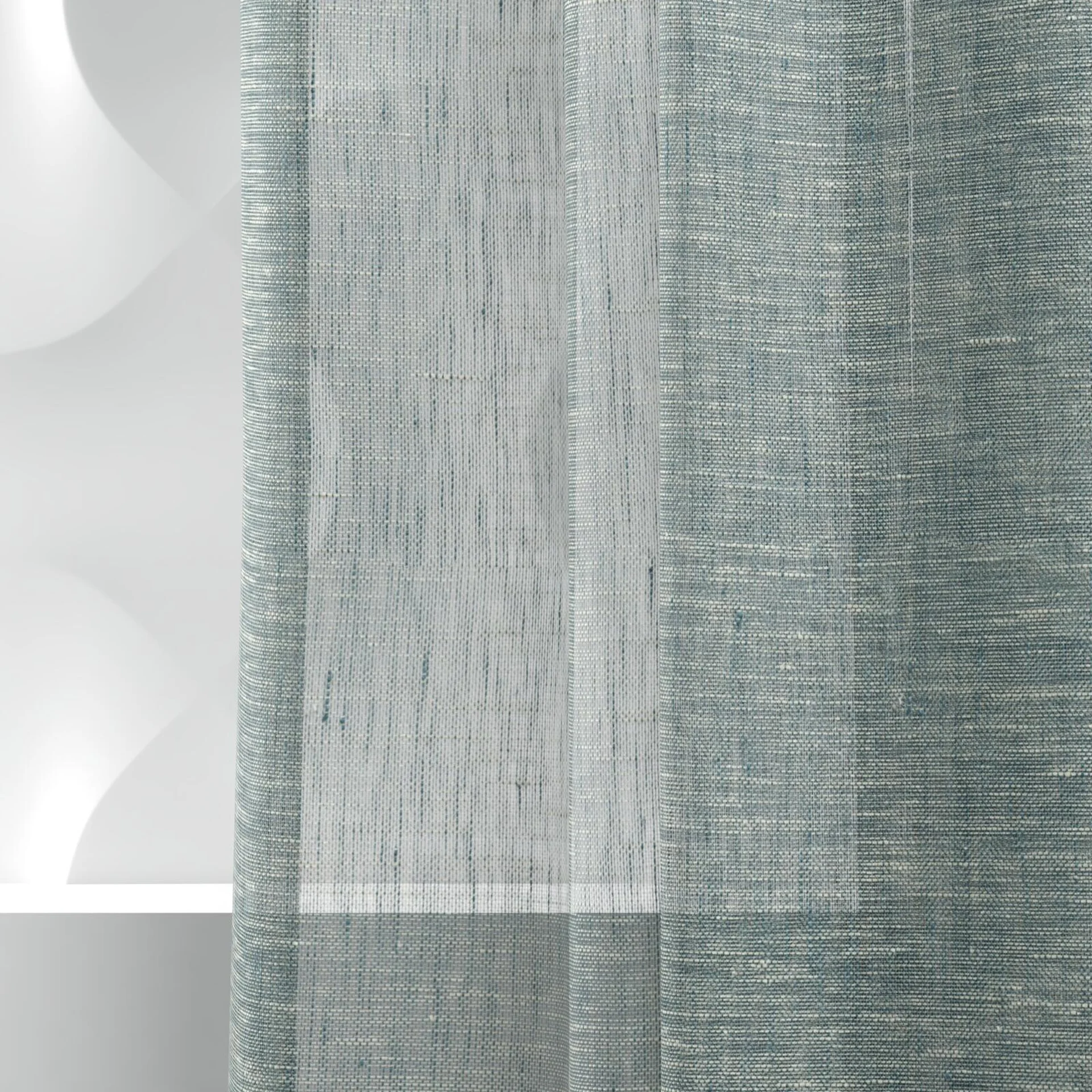 Detailed view of Pure Linen Denim