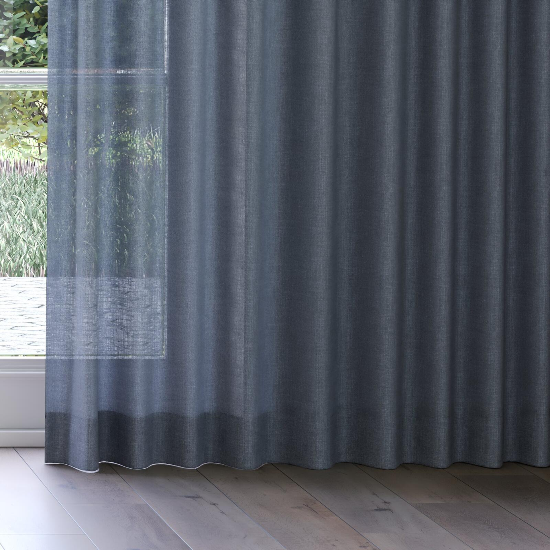 Bottom view of Motion Night, on curtain rail
