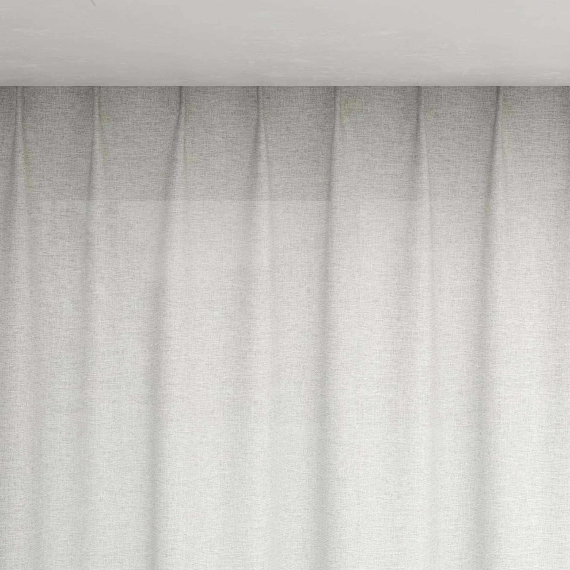 Top view of Envoy 2 Haze 320cm, pinch pleat