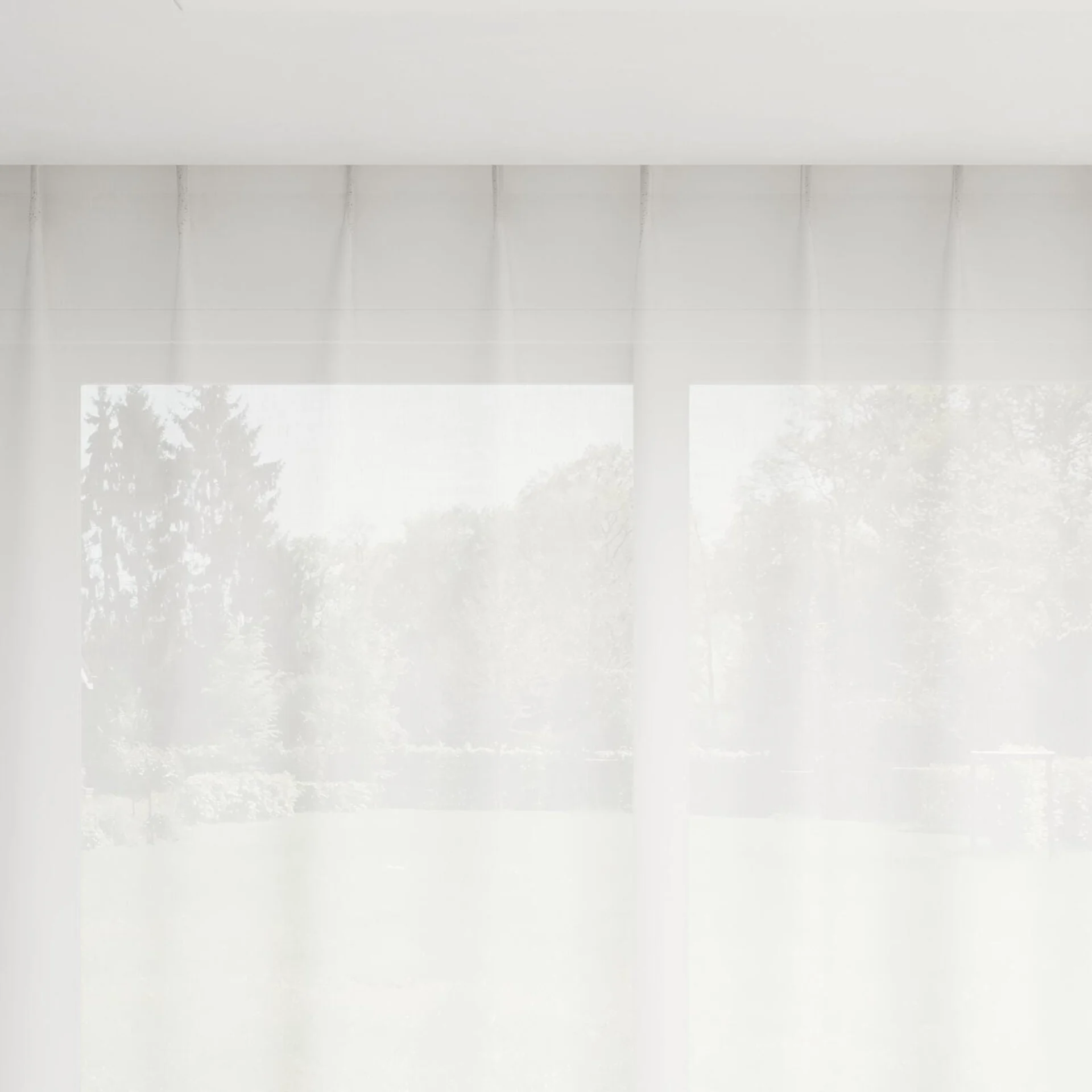 Top view of Balance Silk, pinch pleat