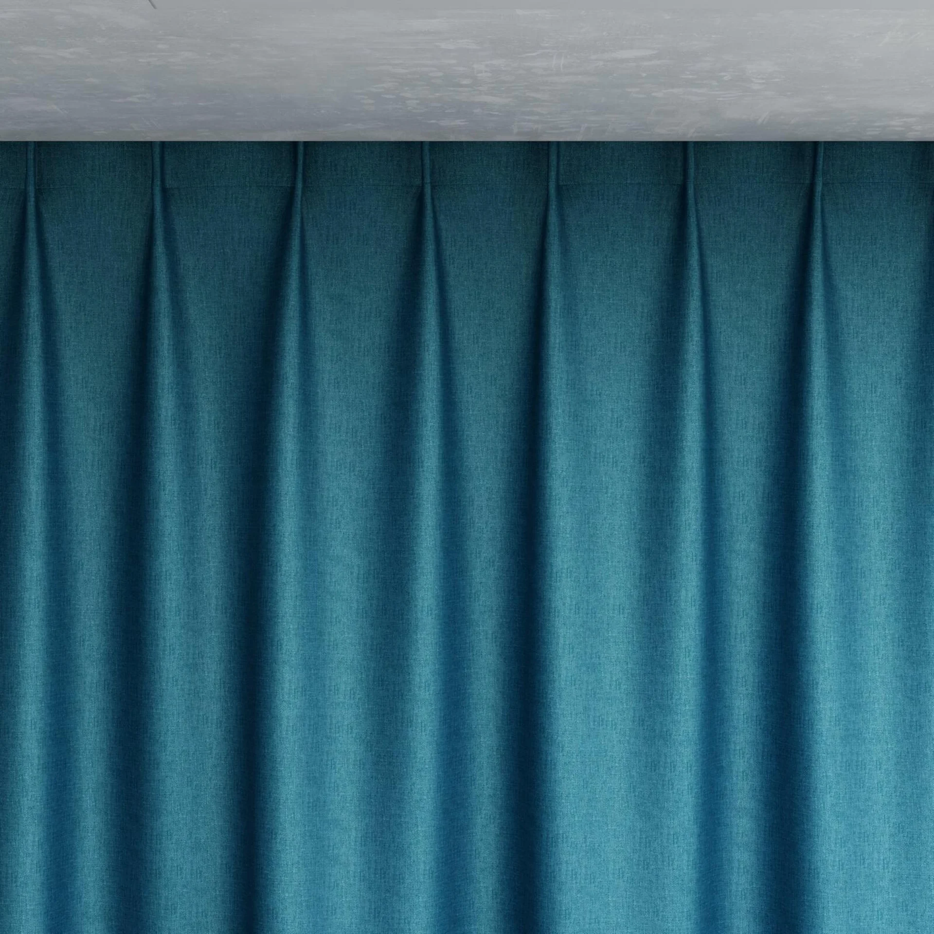 Top view of Matrix Curacao, pinch pleat