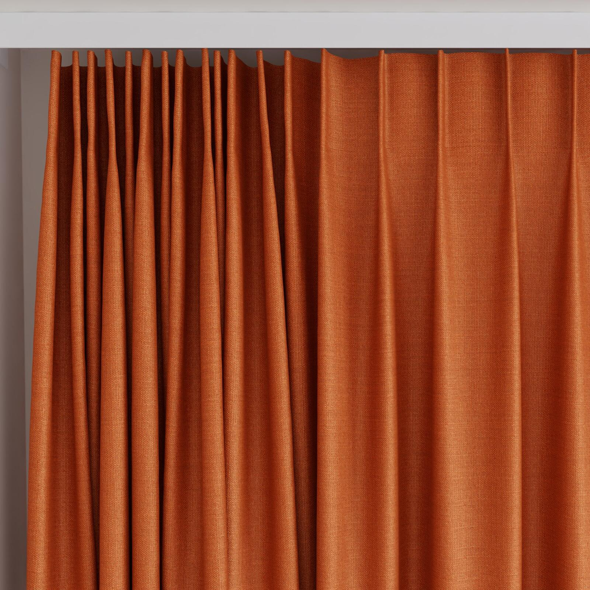 Top view of Linex Sienna, on curtain rail