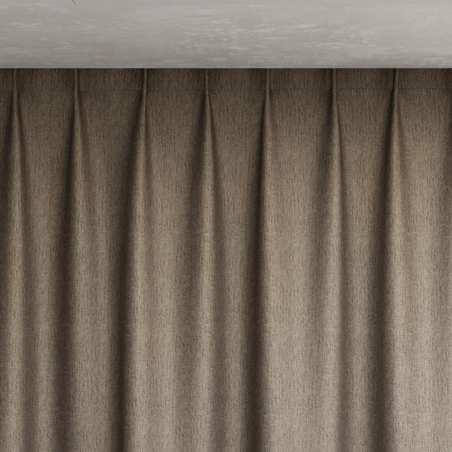Top view of Fiji Funghi, pinch pleat