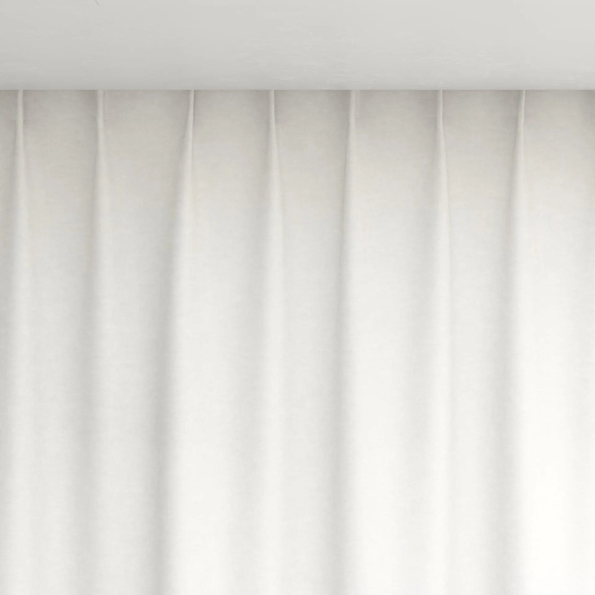 Top view of Goa Marshmallow, pinch pleat