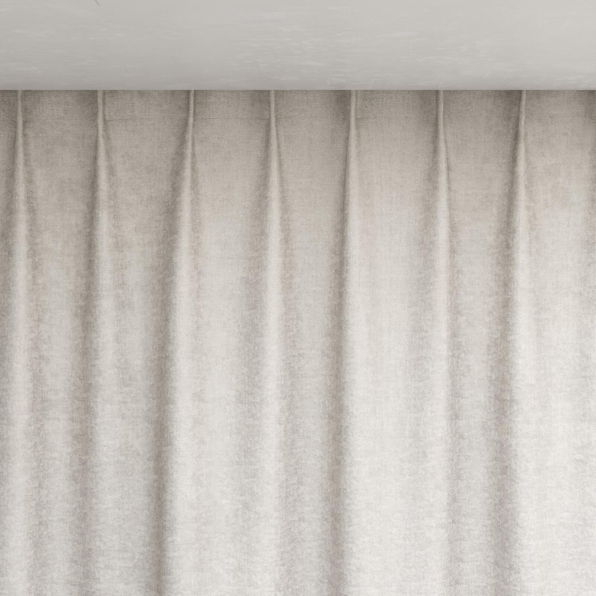 Top view of Hug Marble, pinch pleat
