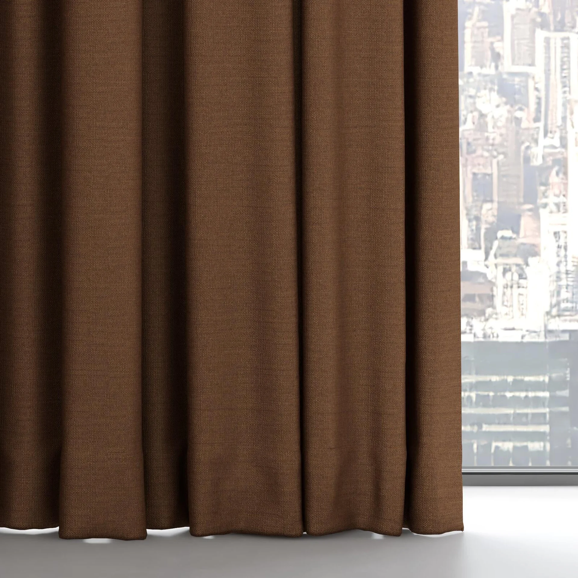 Bottom view of Linex Maroon, on hidden rail